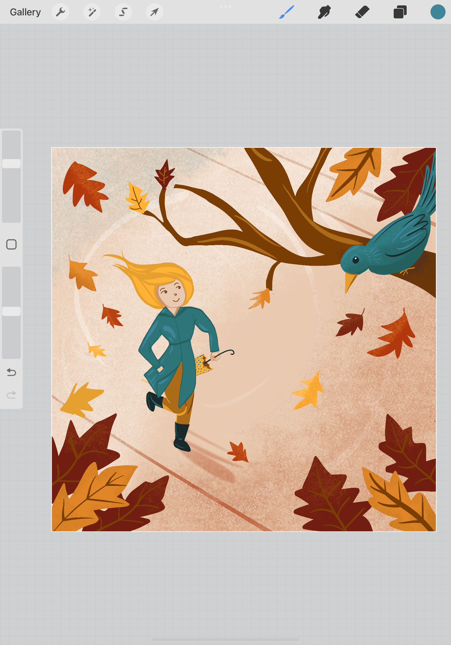 Wind Girl - image 1 - student project