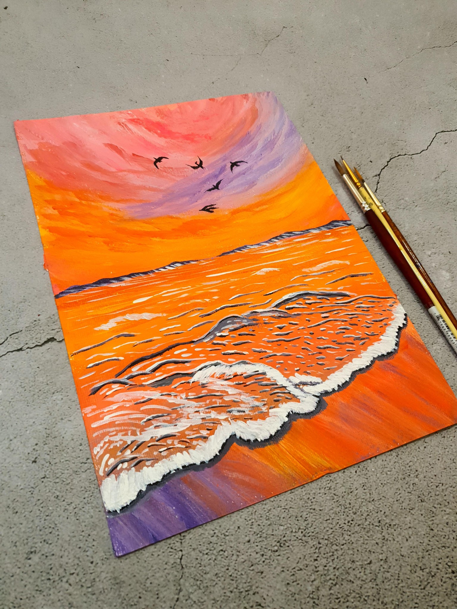 Pastel Seascapes - image 3 - student project