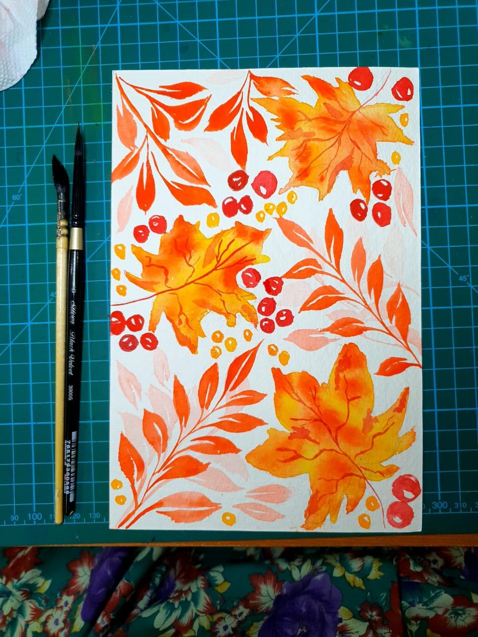 Fall Leaves - image 2 - student project