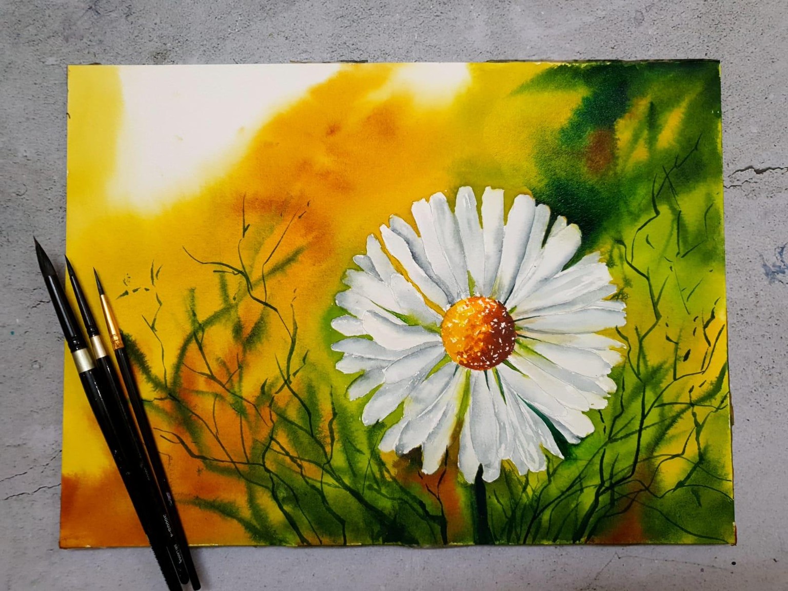 Daisy, Poppies and Peony - image 3 - student project