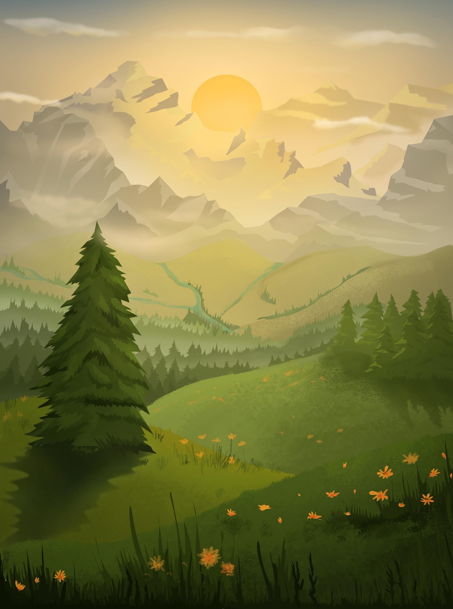 Valley - image 1 - student project