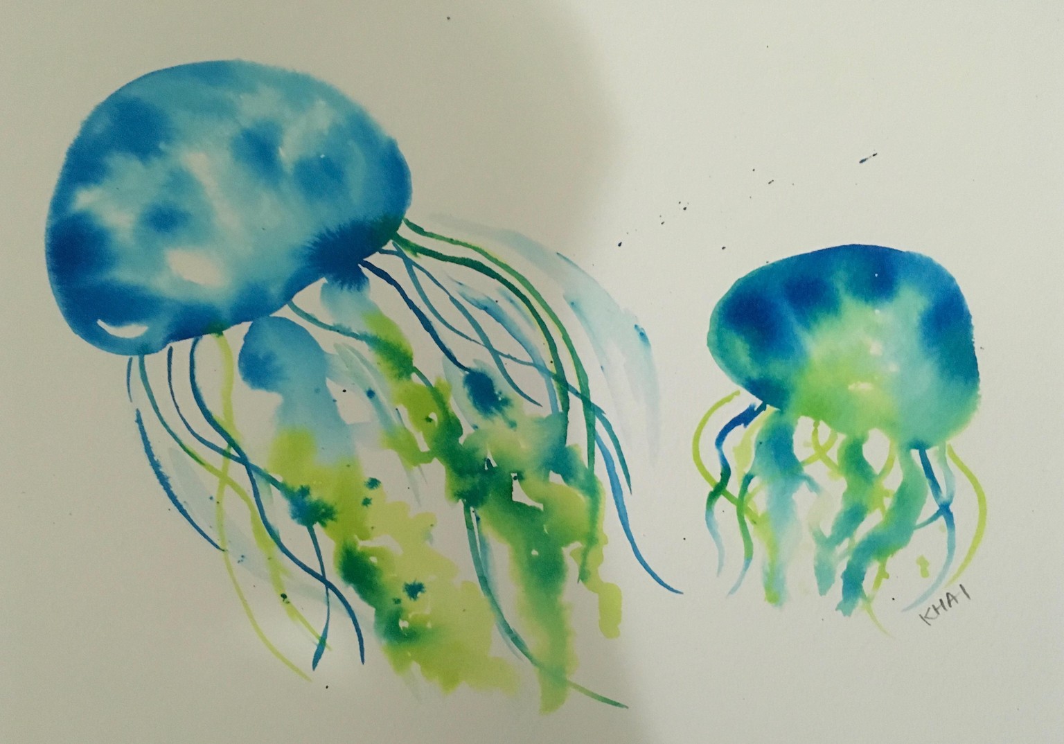 Fluid watercolour - image 2 - student project