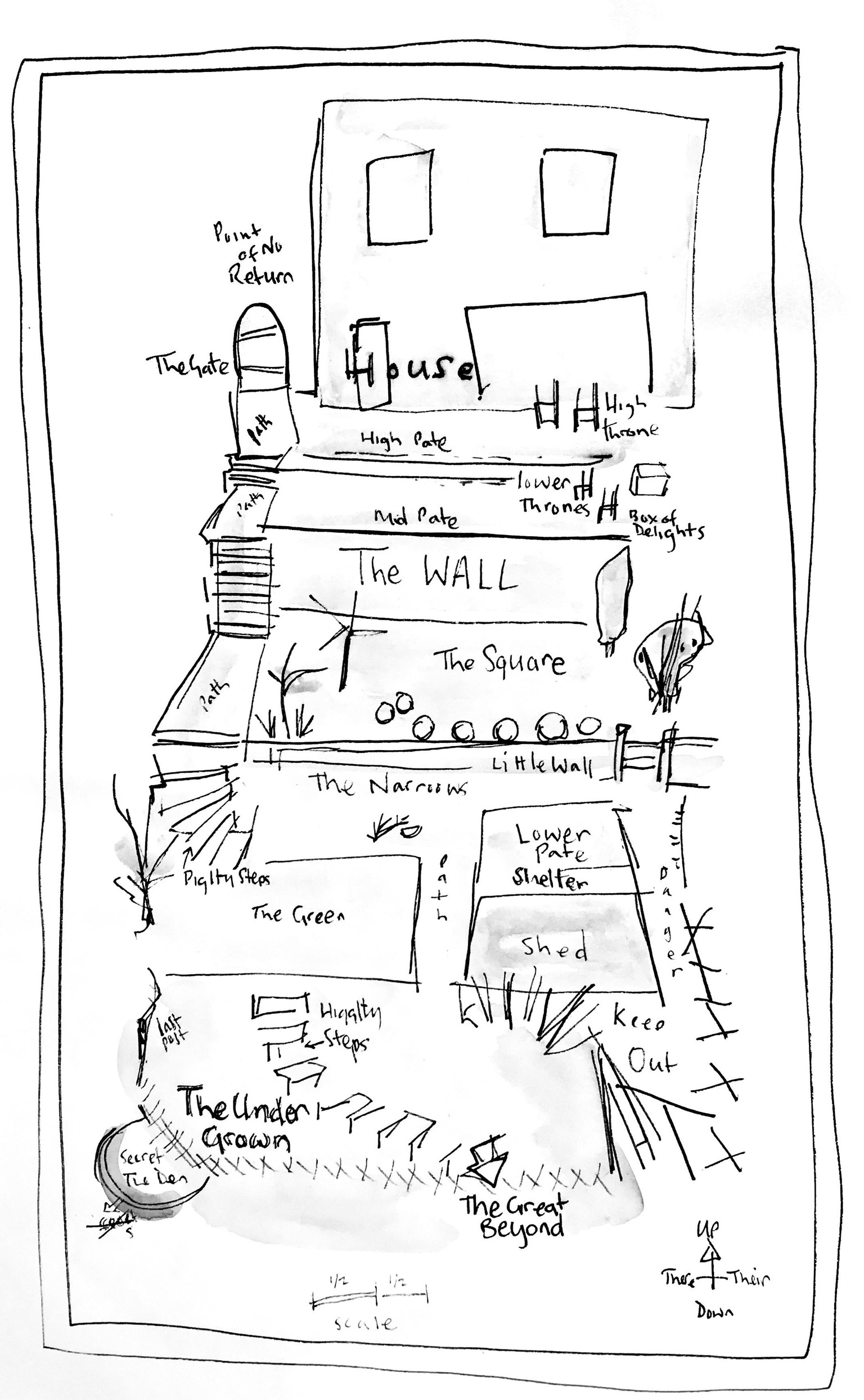 The House, the wall and the great beyond - image 2 - student project