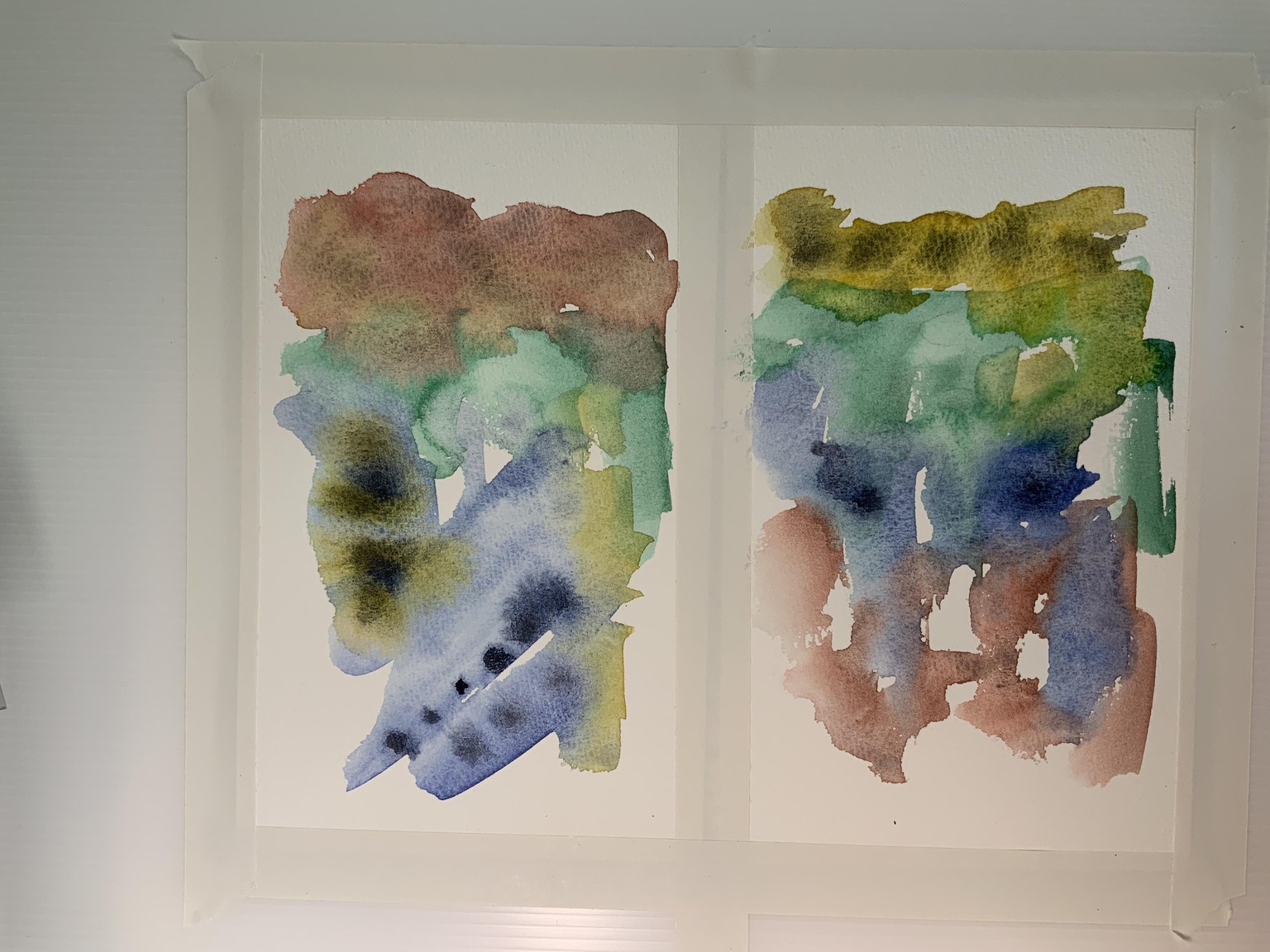 Graphite watercolor from tube paint - image 1 - student project