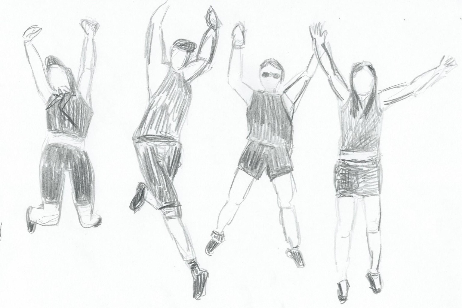 Figure drawing with gouache - image 1 - student project