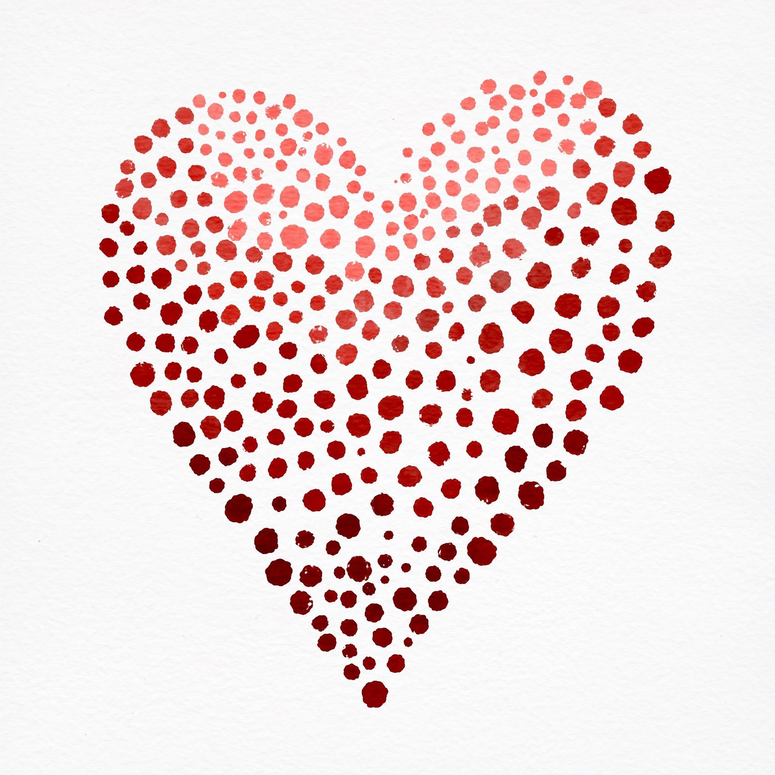 Watercolour Hearts - image 6 - student project