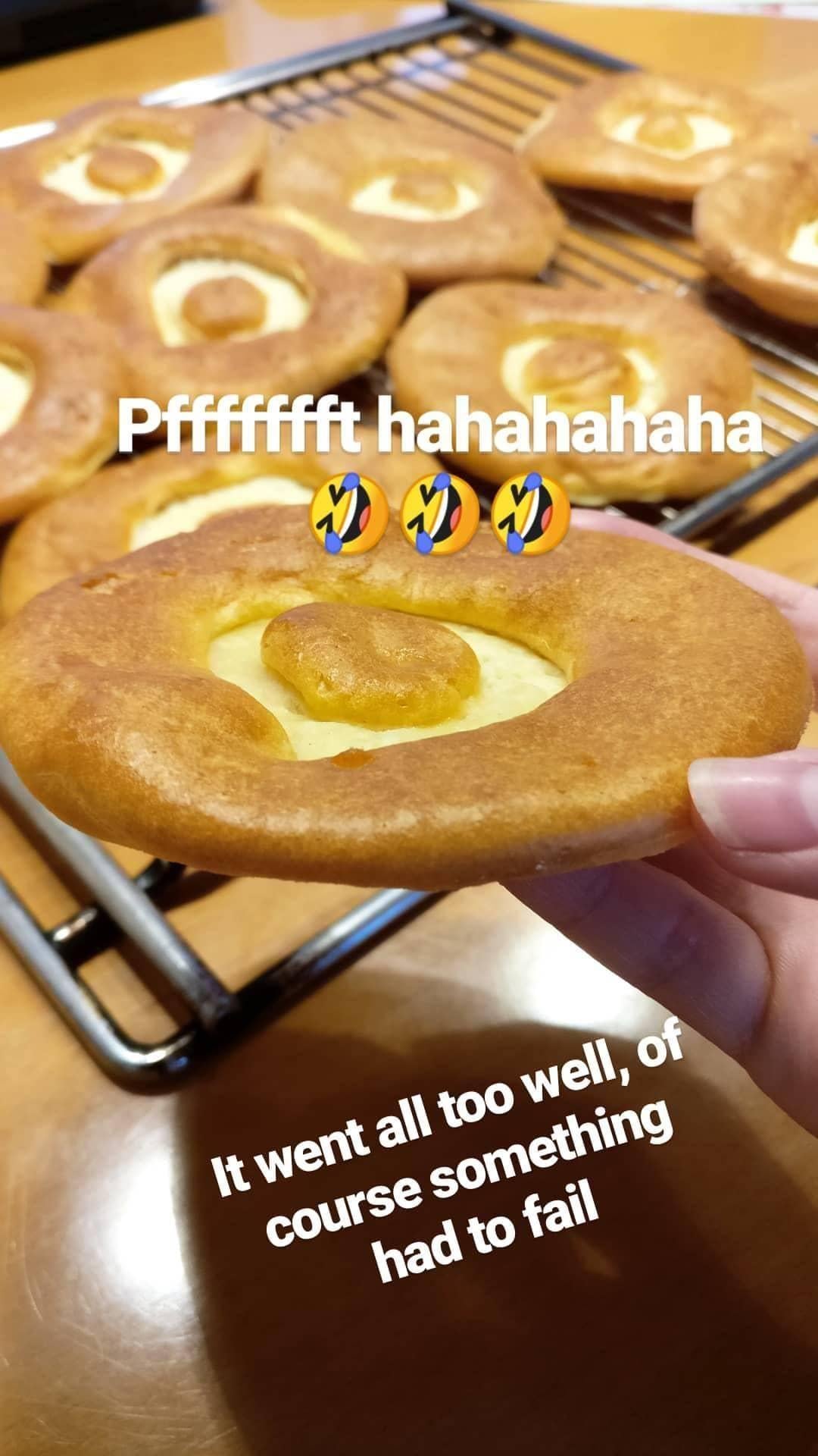 First time using pate a choux and making Saint Honoré - image 2 - student project
