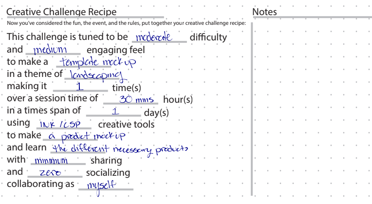 Customizing Creative Challenges - image 3 - student project
