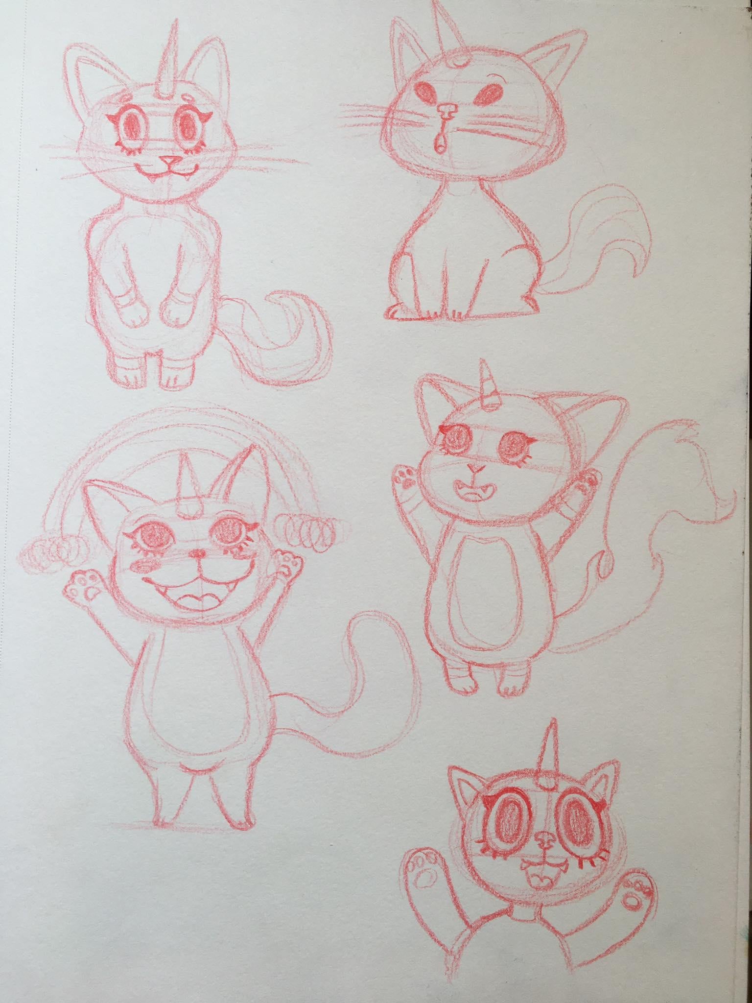 Gatito en acuarelas - image 1 - student project