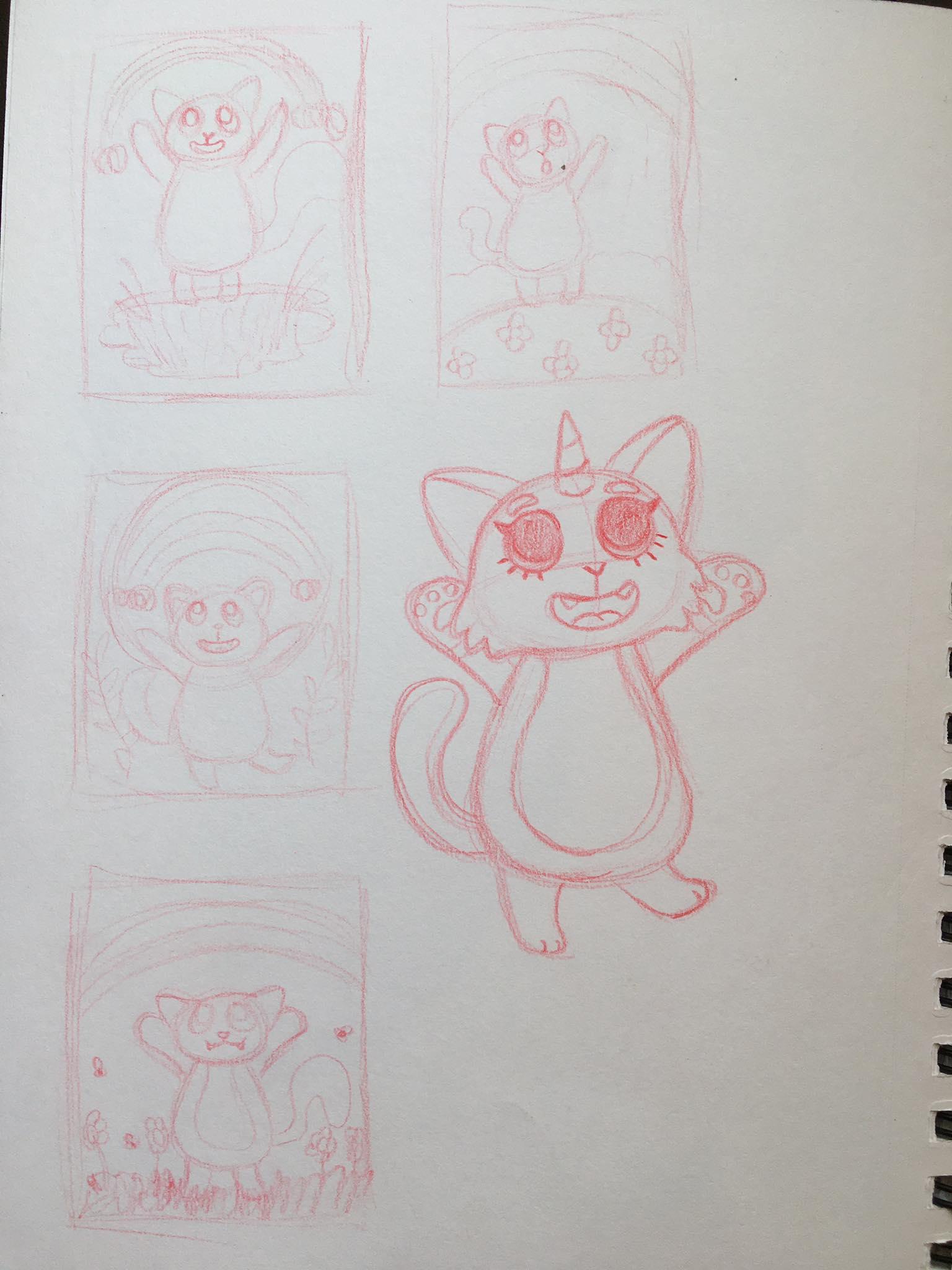 Gatito en acuarelas - image 2 - student project