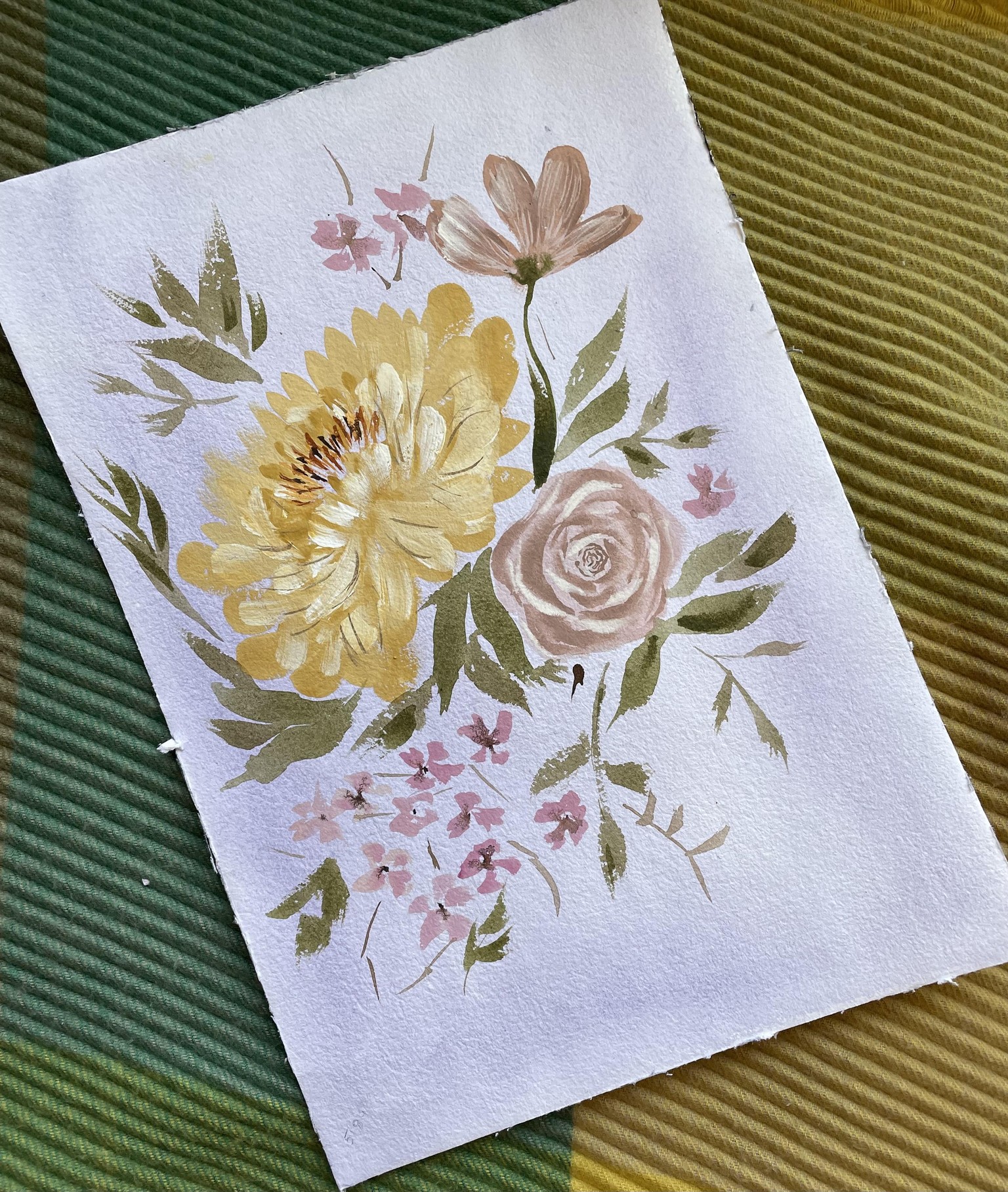 Floral paintings - image 1 - student project