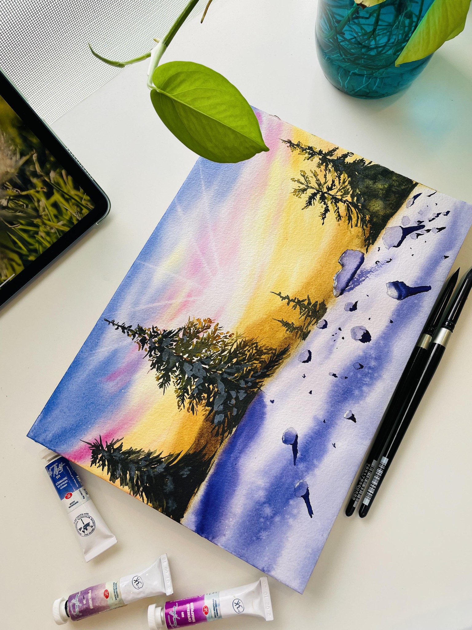 The beautiful snowscape - image 1 - student project