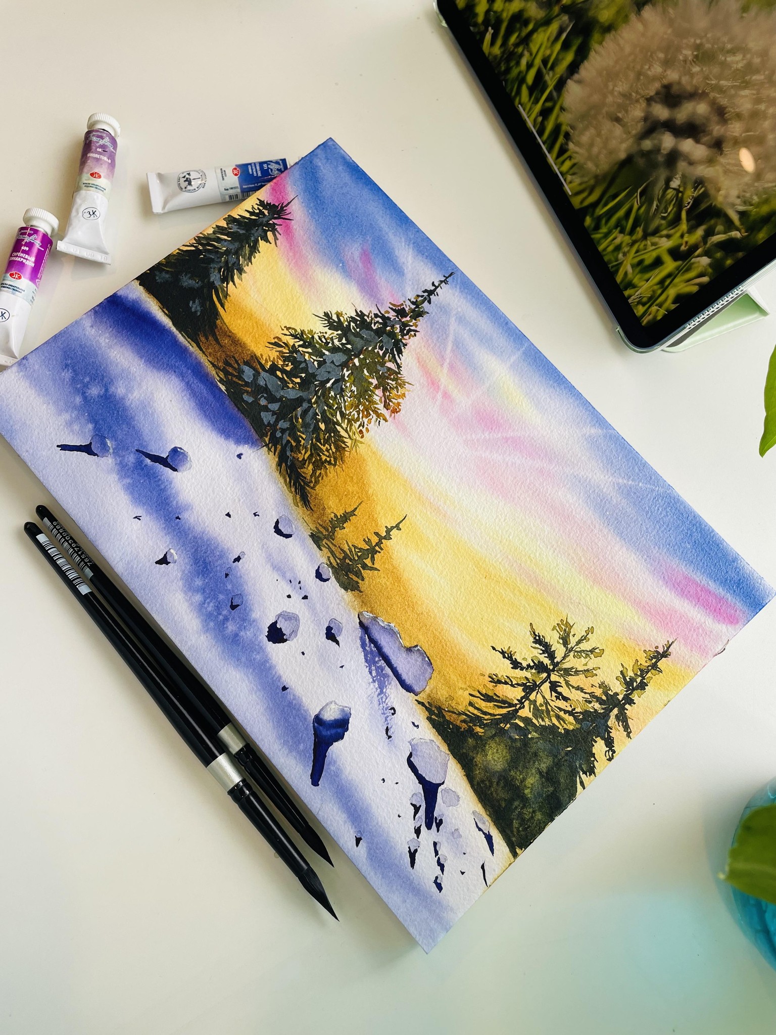 The beautiful snowscape - image 2 - student project