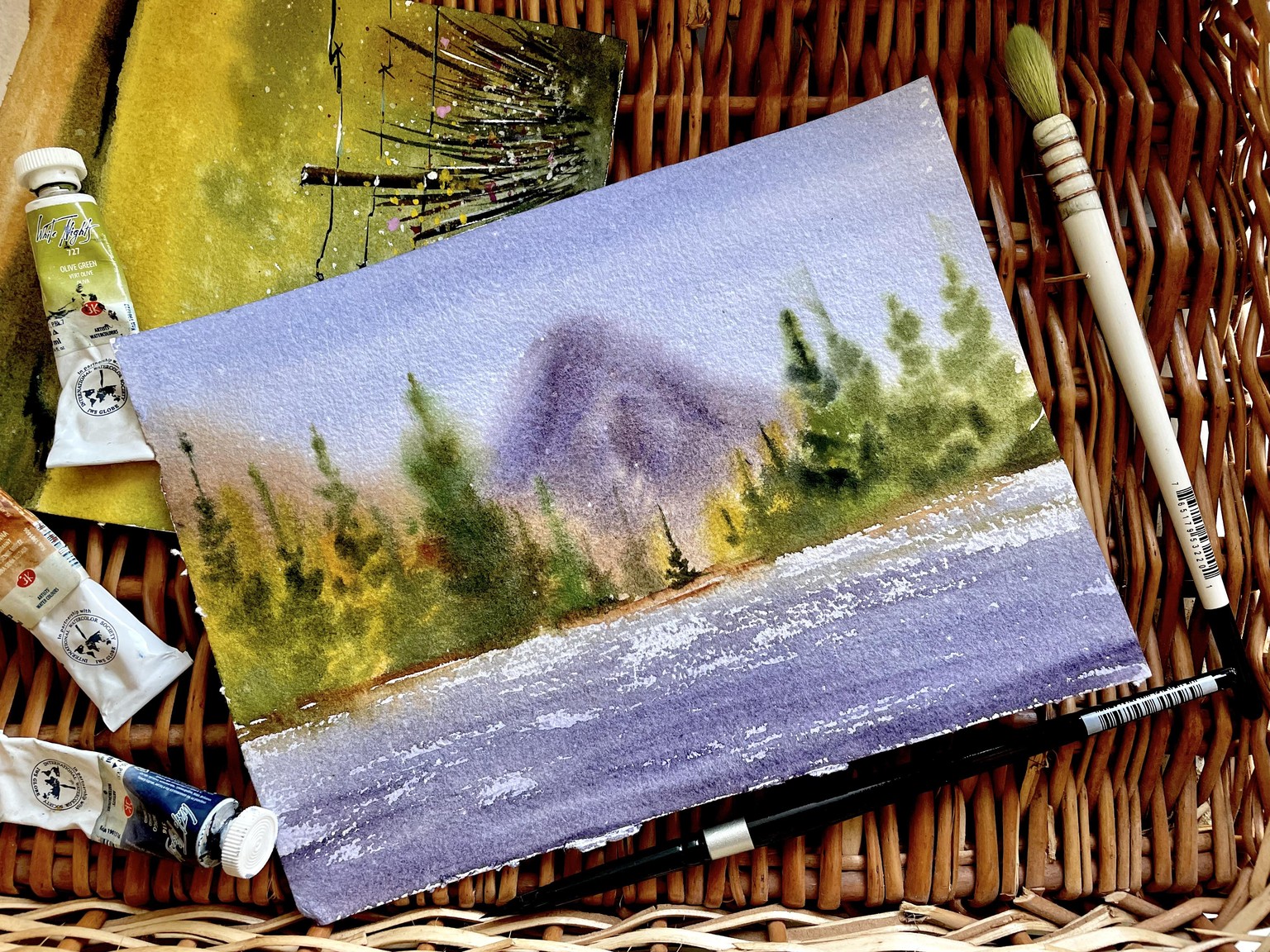 loose style countryside landscapes - image 4 - student project