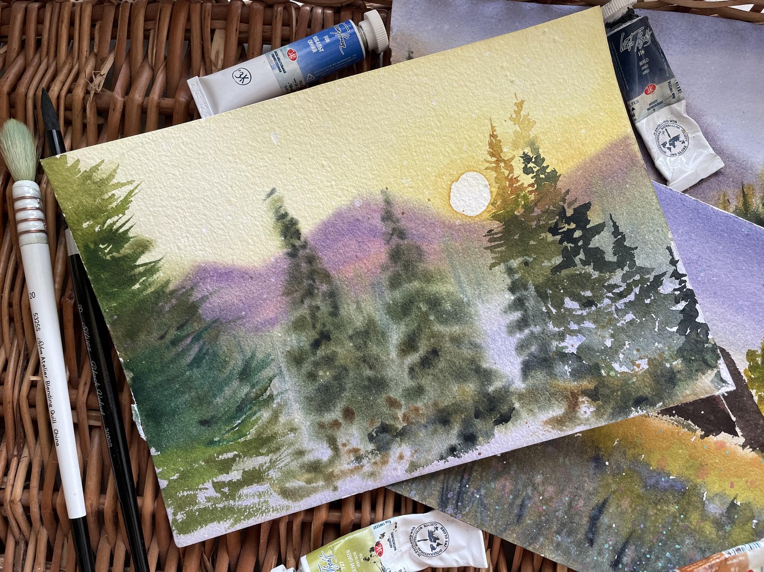 loose style countryside landscapes - image 1 - student project