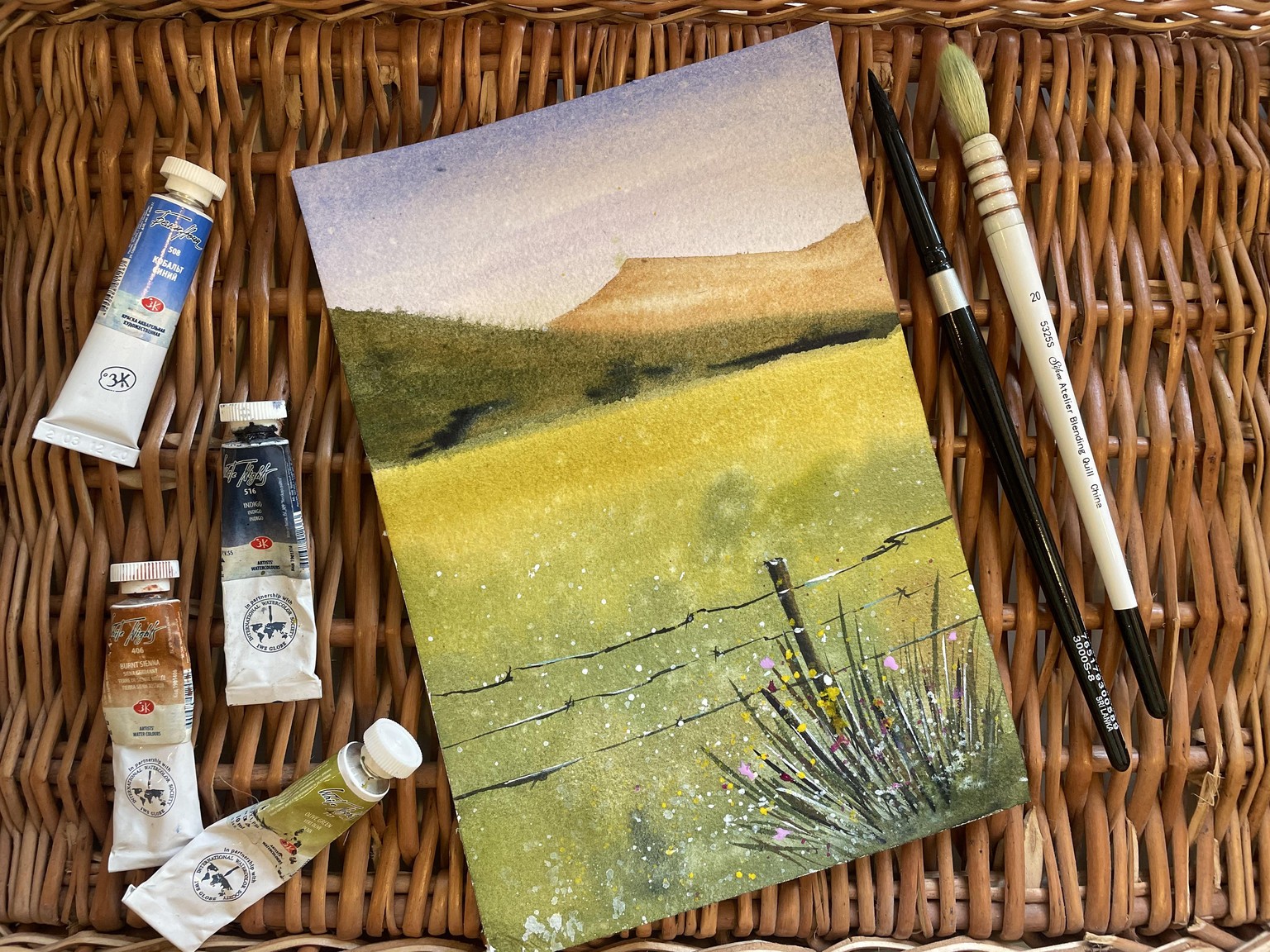 loose style countryside landscapes - image 5 - student project