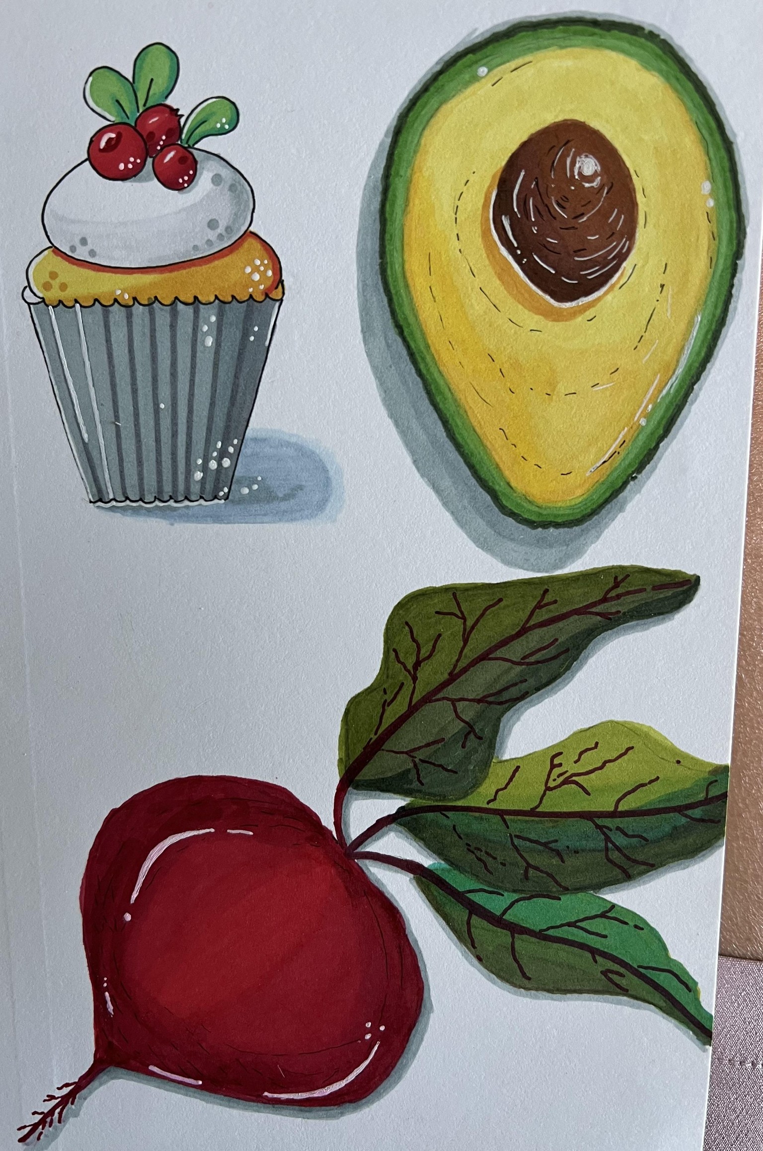 Markers - Food - image 1 - student project