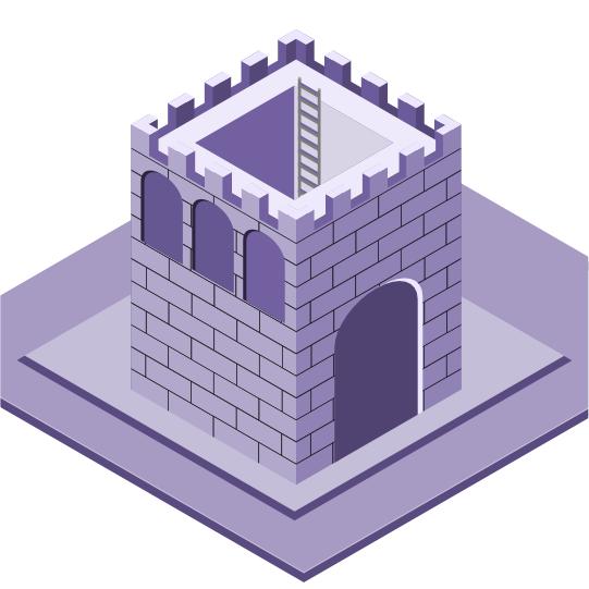 My purple castle! - image 4 - student project