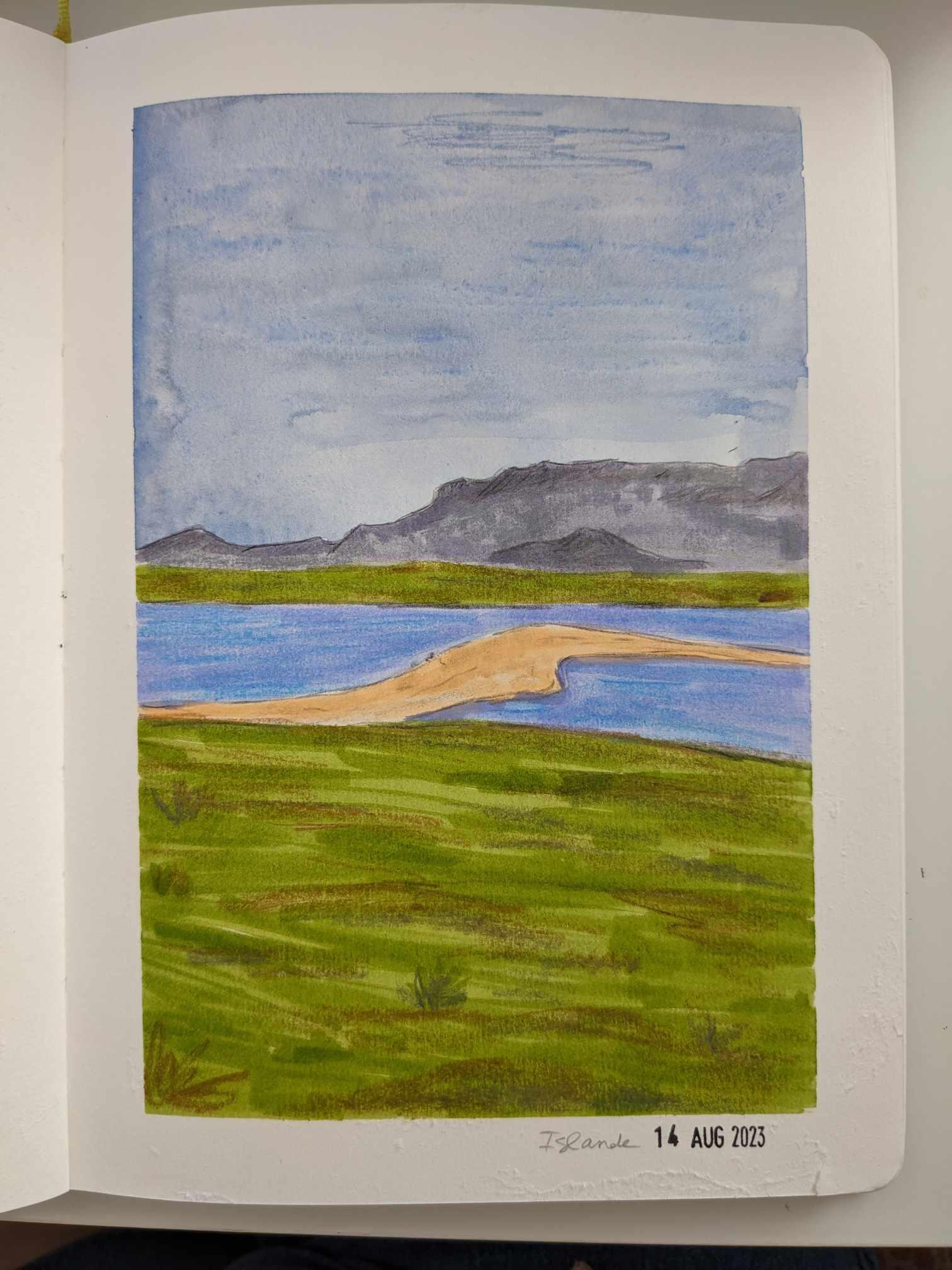 Landscape Islande - image 1 - student project
