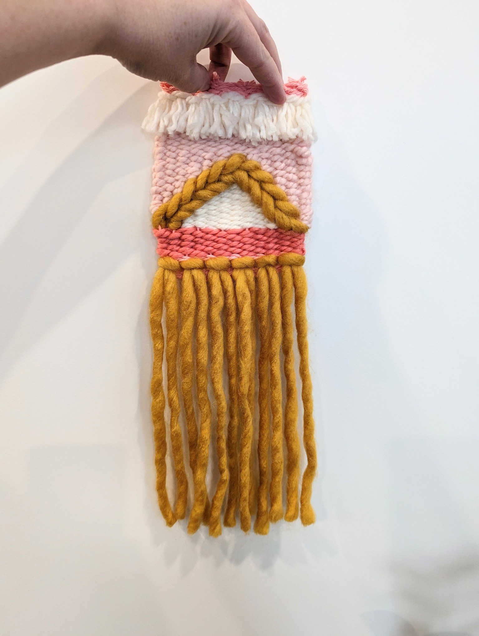 Small Cardboard Loom Weaving - image 1 - student project