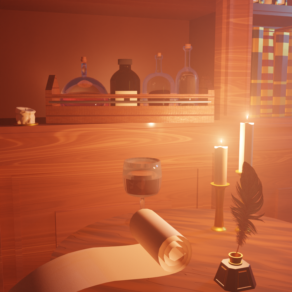 Waterdeep Wizard's study - image 3 - student project