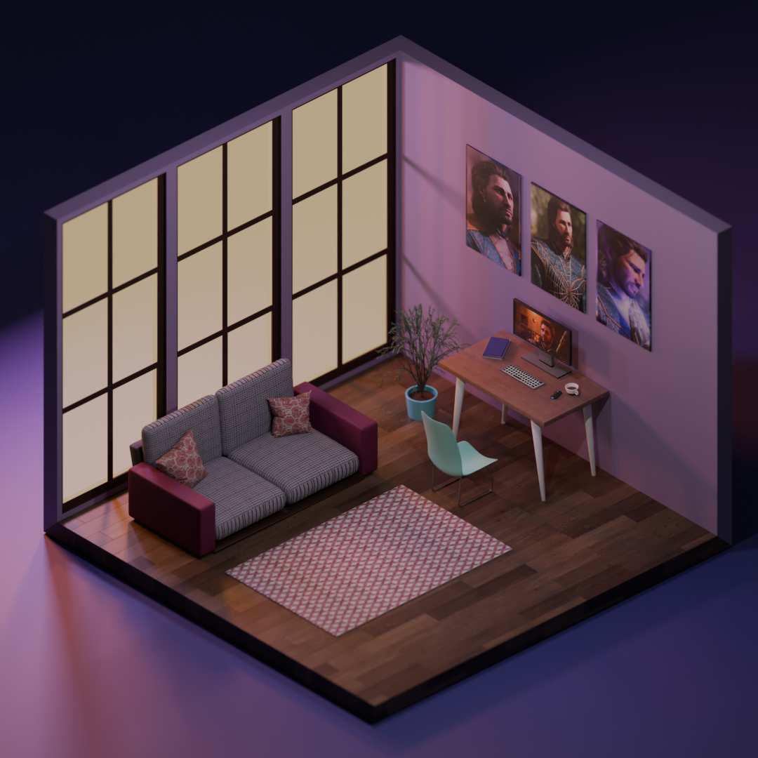 Purple room - image 1 - student project