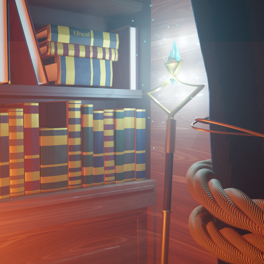 Waterdeep Wizard's study - image 5 - student project