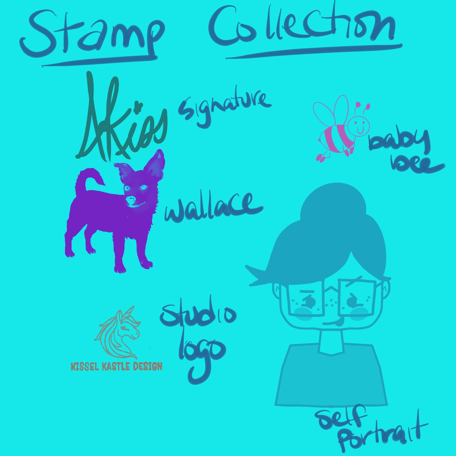 Beginning My Stamp Collection - image 1 - student project