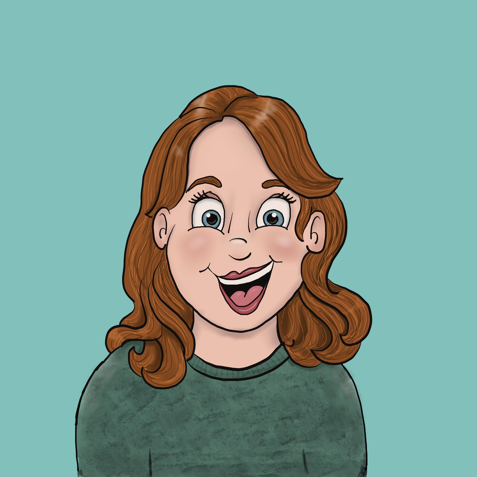 Cartoon avatar of me! - image 1 - student project