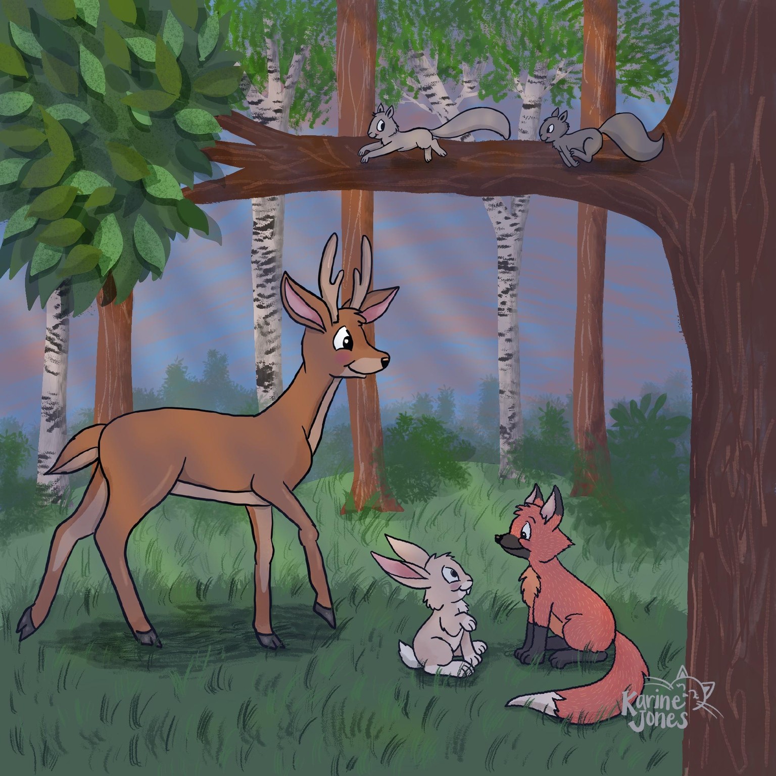 Forest Animals - image 1 - student project