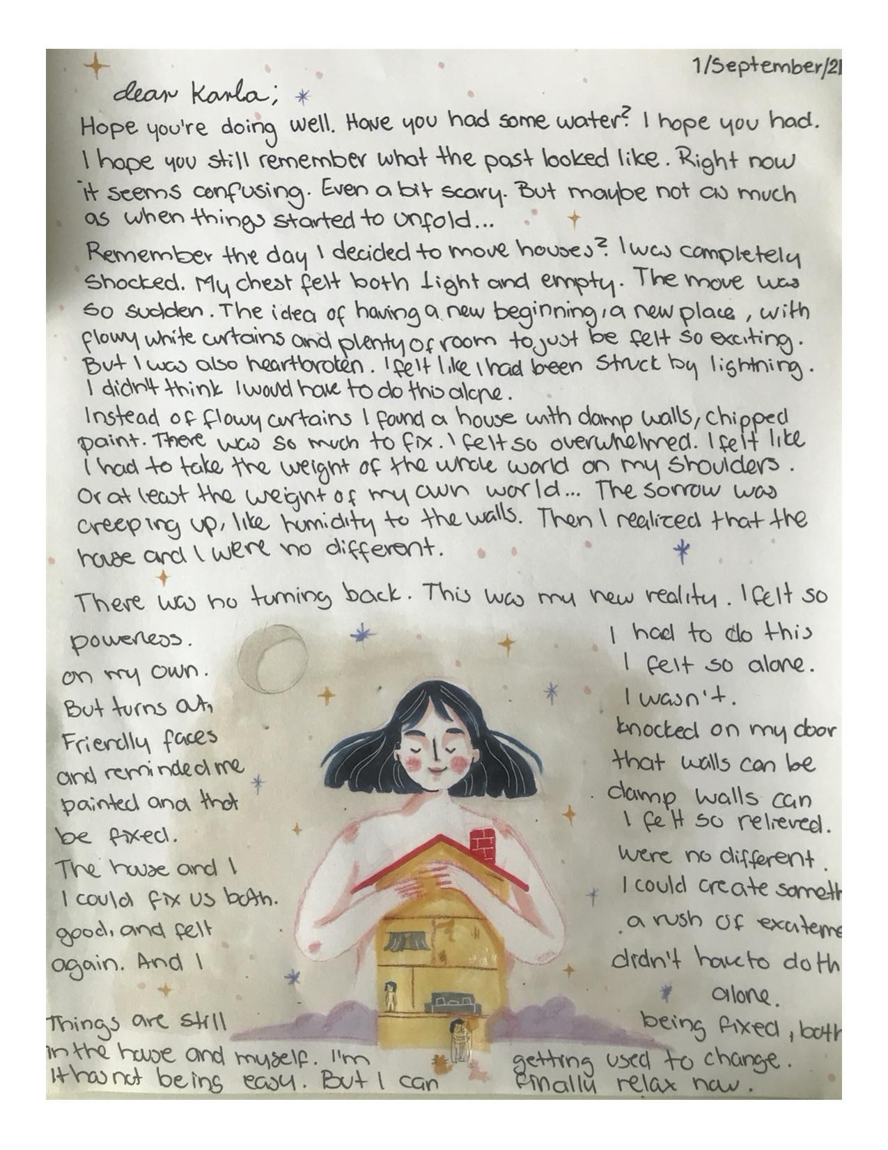 Letter To Future Self - image 1 - student project