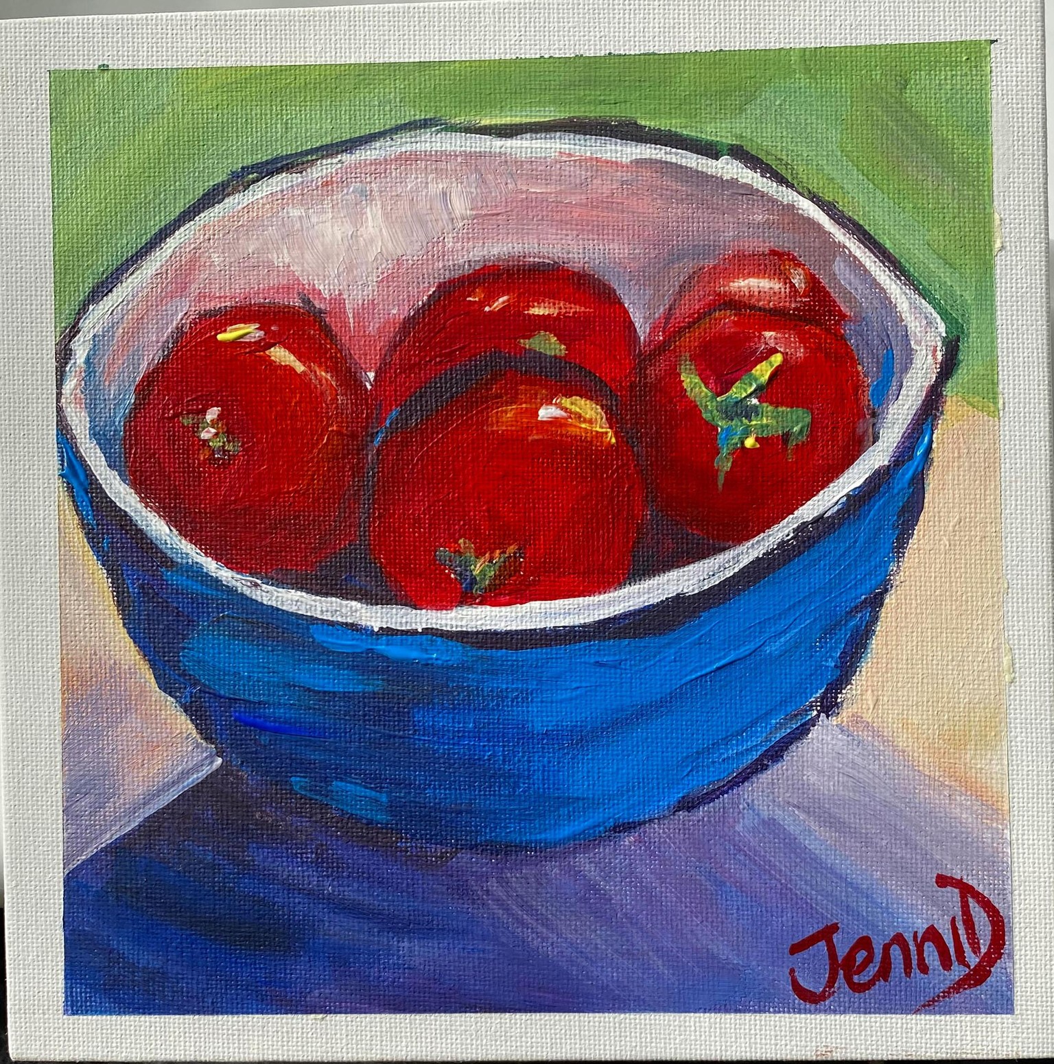 Vibrant tomatoes - image 1 - student project
