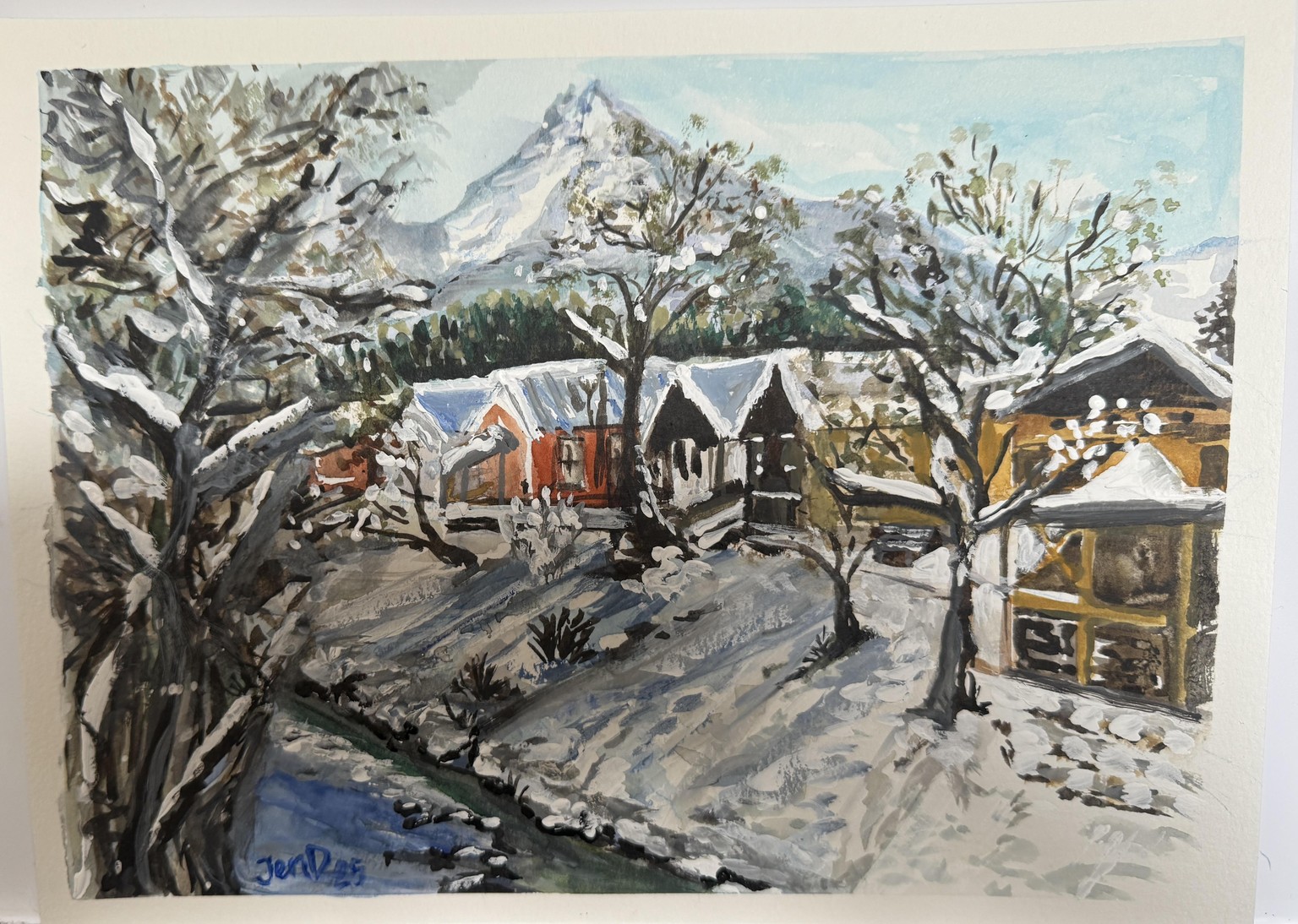 Day5 Snowy Mountain - image 3 - student project