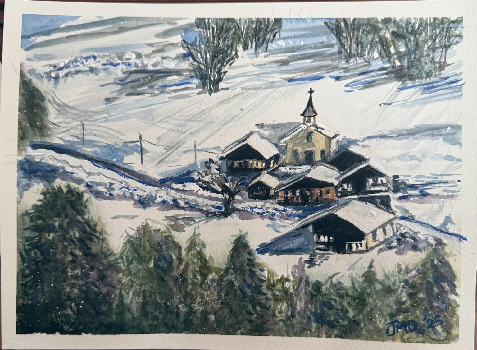 Day5 Snowy Mountain - image 2 - student project