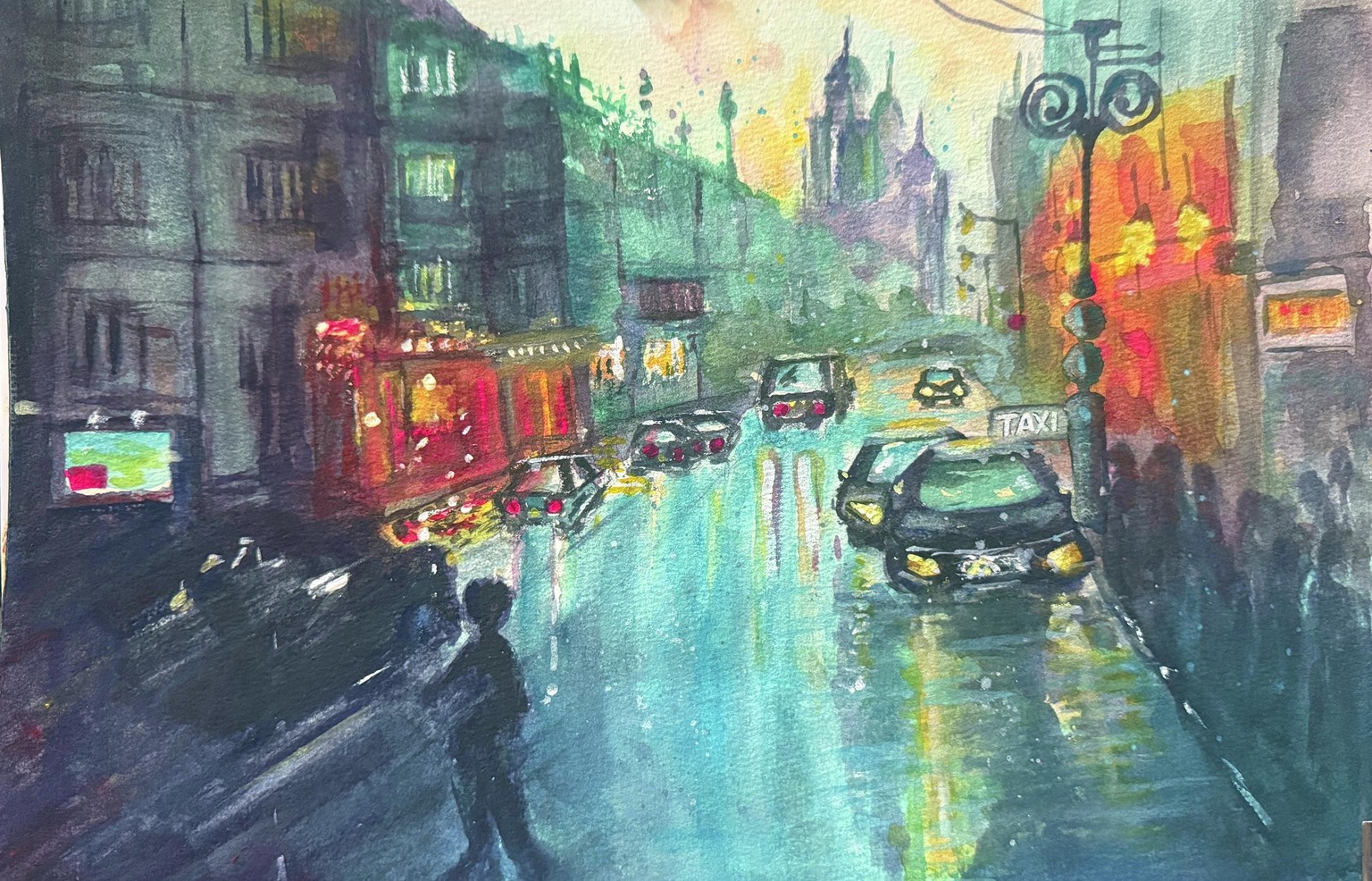 Rainy day - image 1 - student project