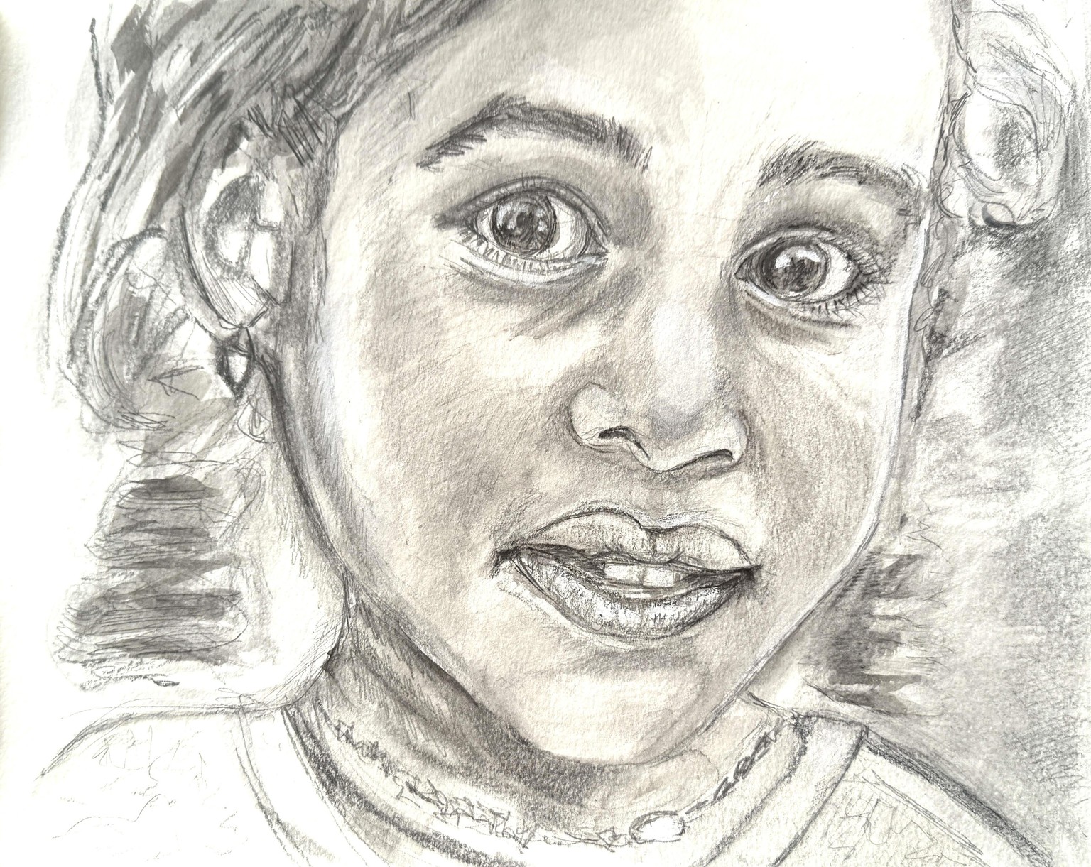 Sketching faces 3 ways - image 2 - student project