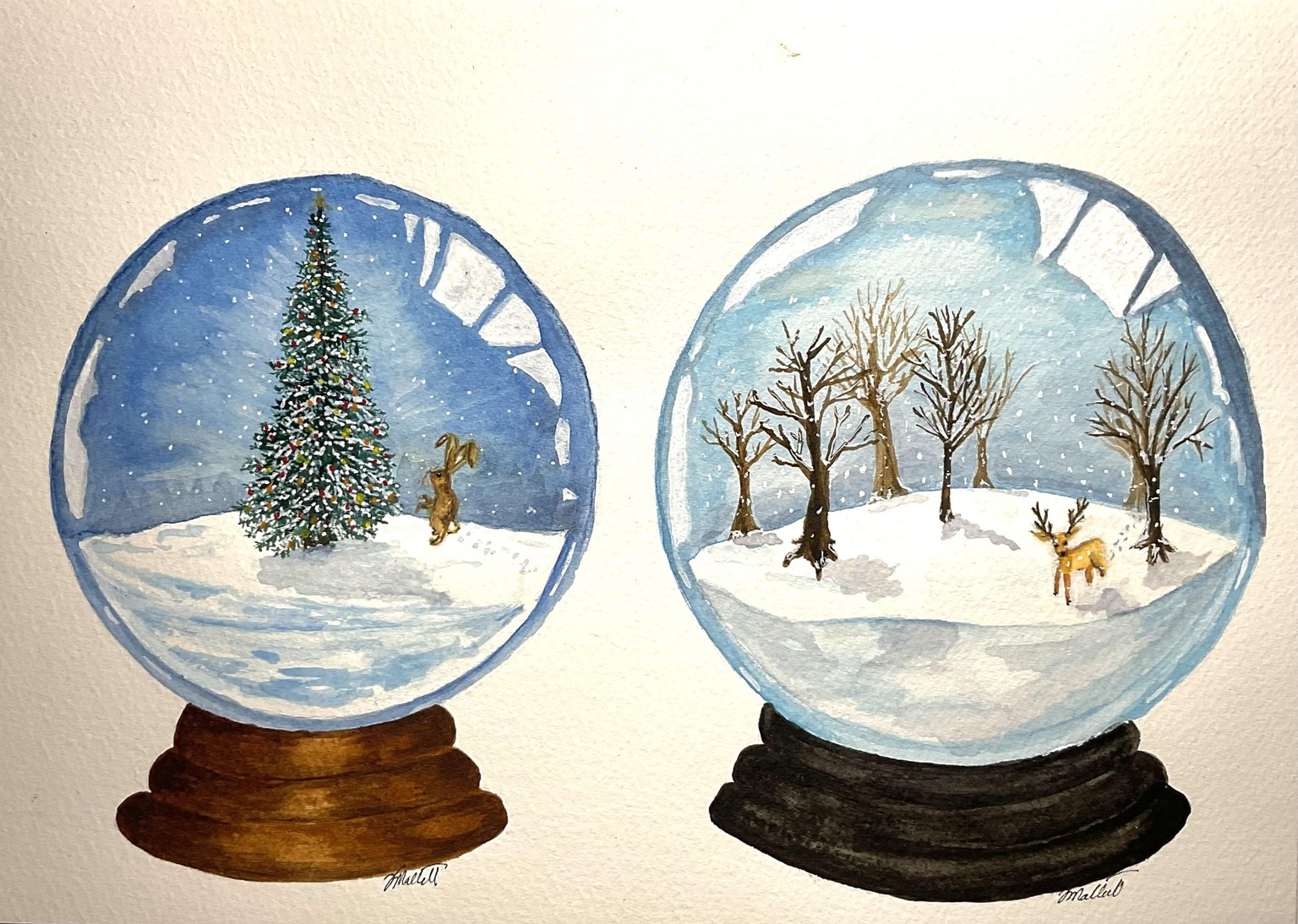 Snow Globes - image 2 - student project