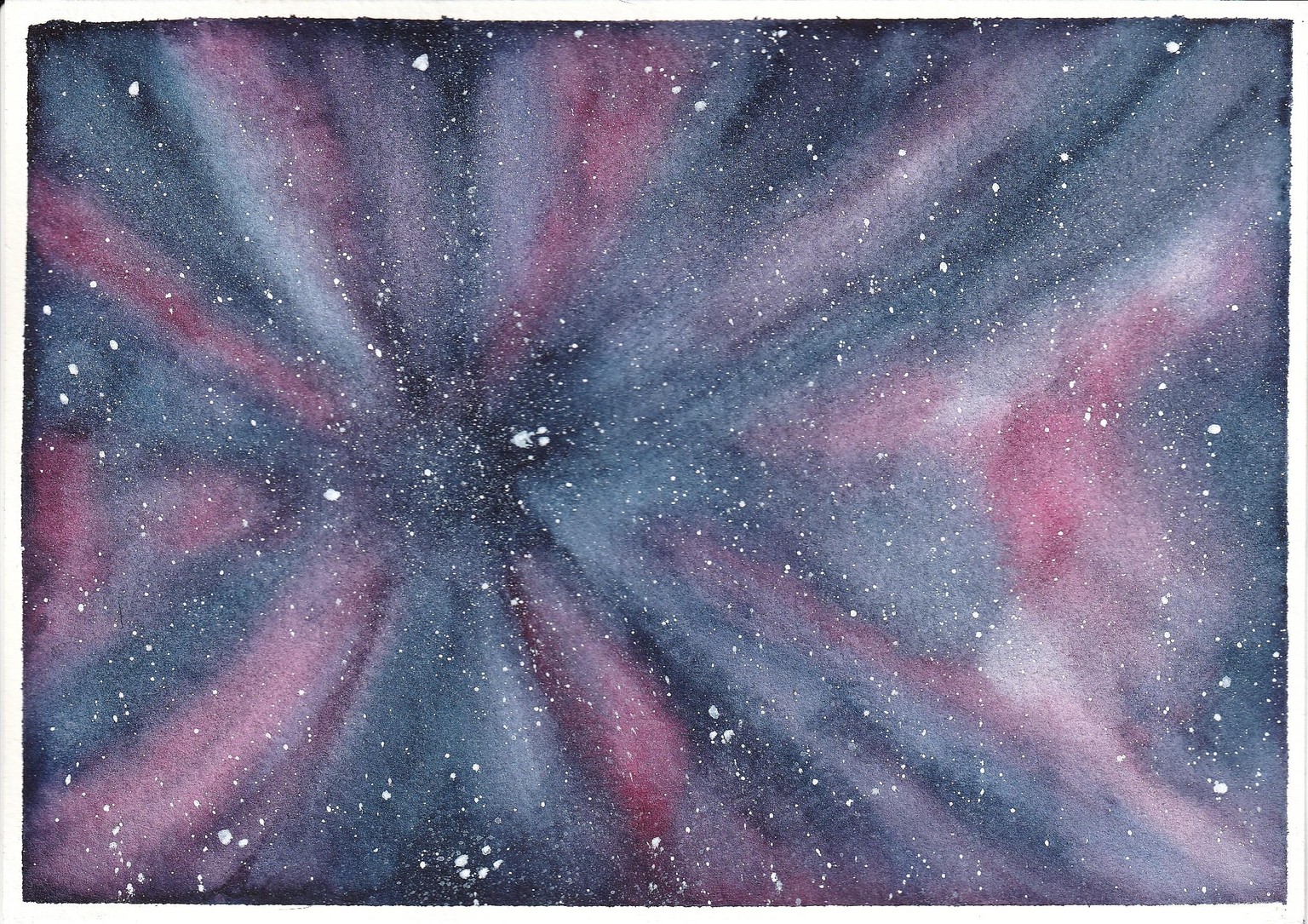 Watercolour Galaxies: Shapes - image 3 - student project