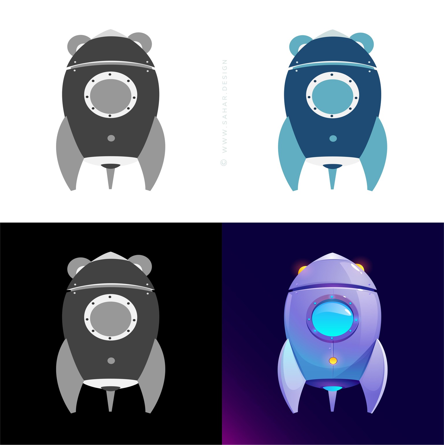 Design with Gradients - image 1 - student project