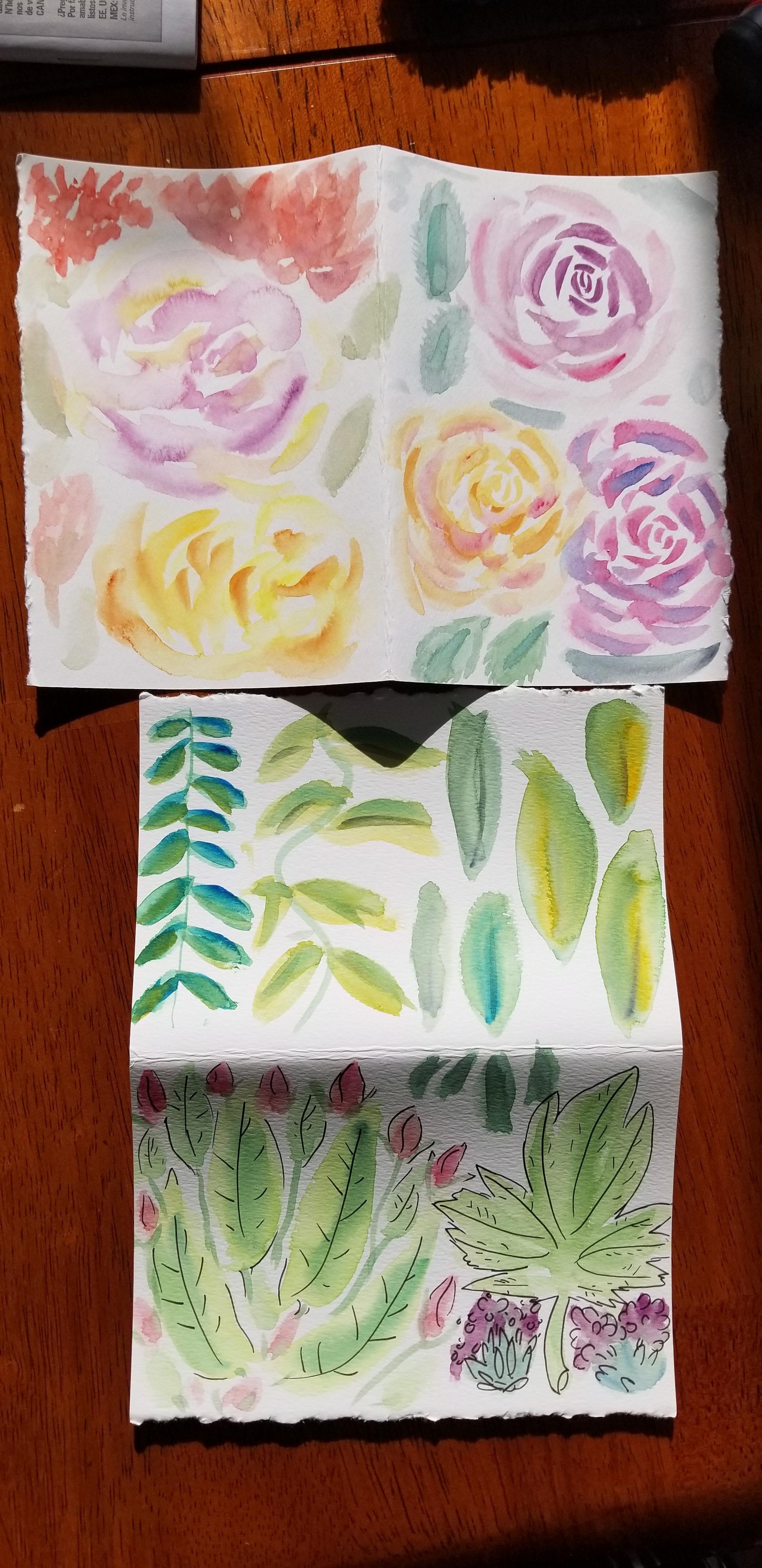 Doodle florals - image 1 - student project