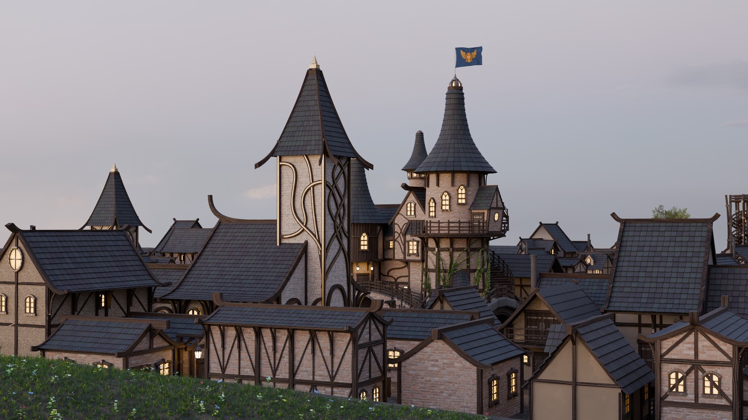 Daffodyl Village - image 2 - student project
