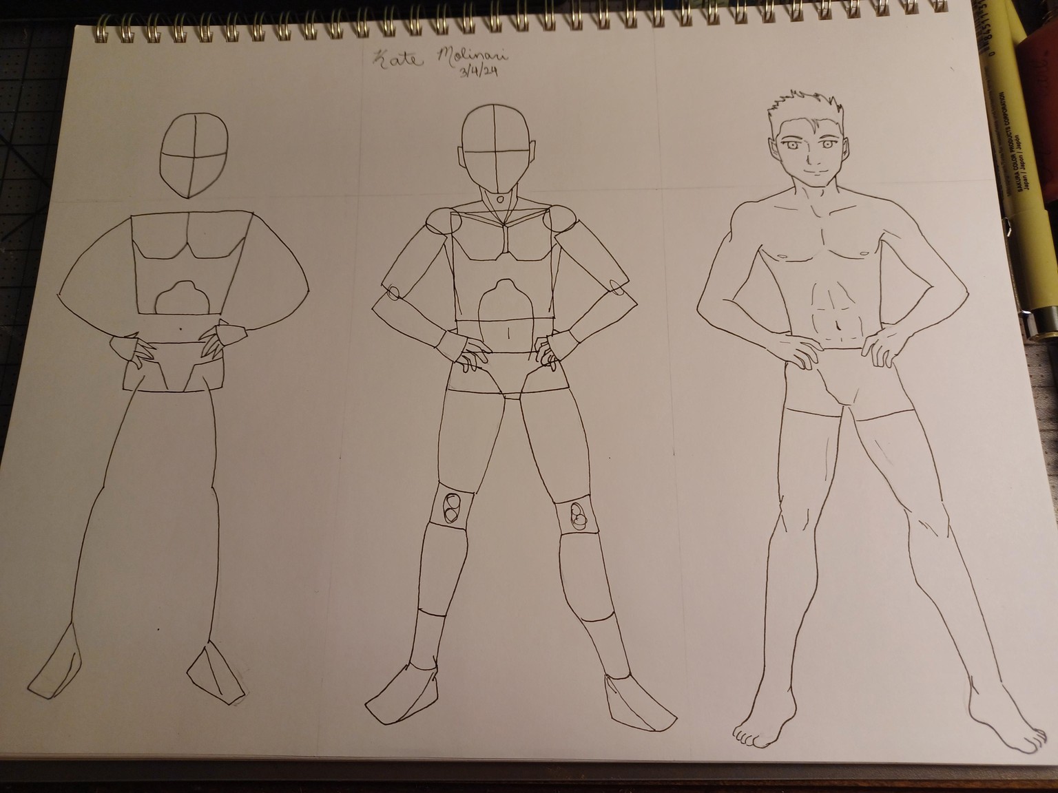 Figure Drawing Manga Style! - image 1 - student project