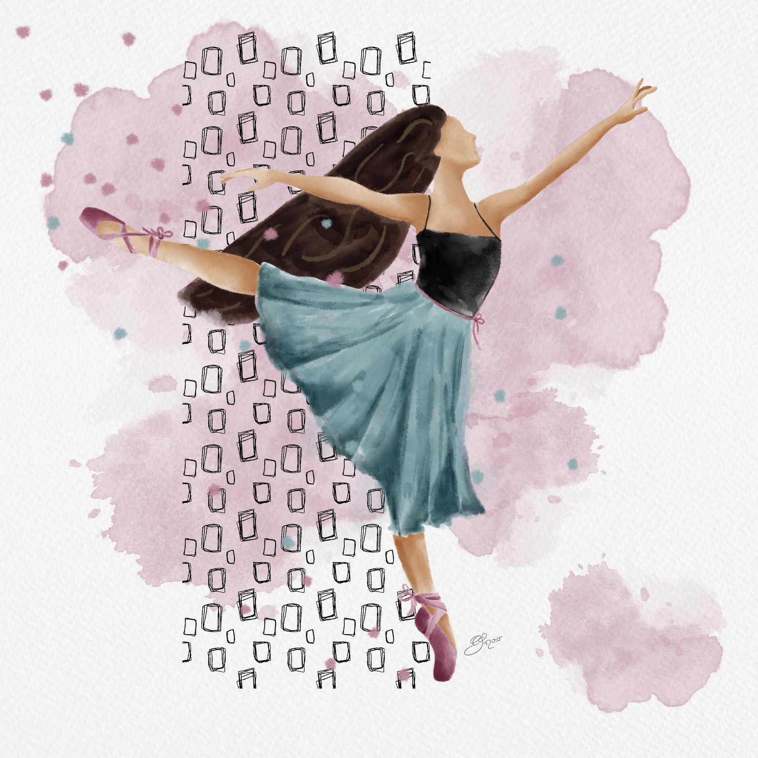 Ballerina - image 1 - student project