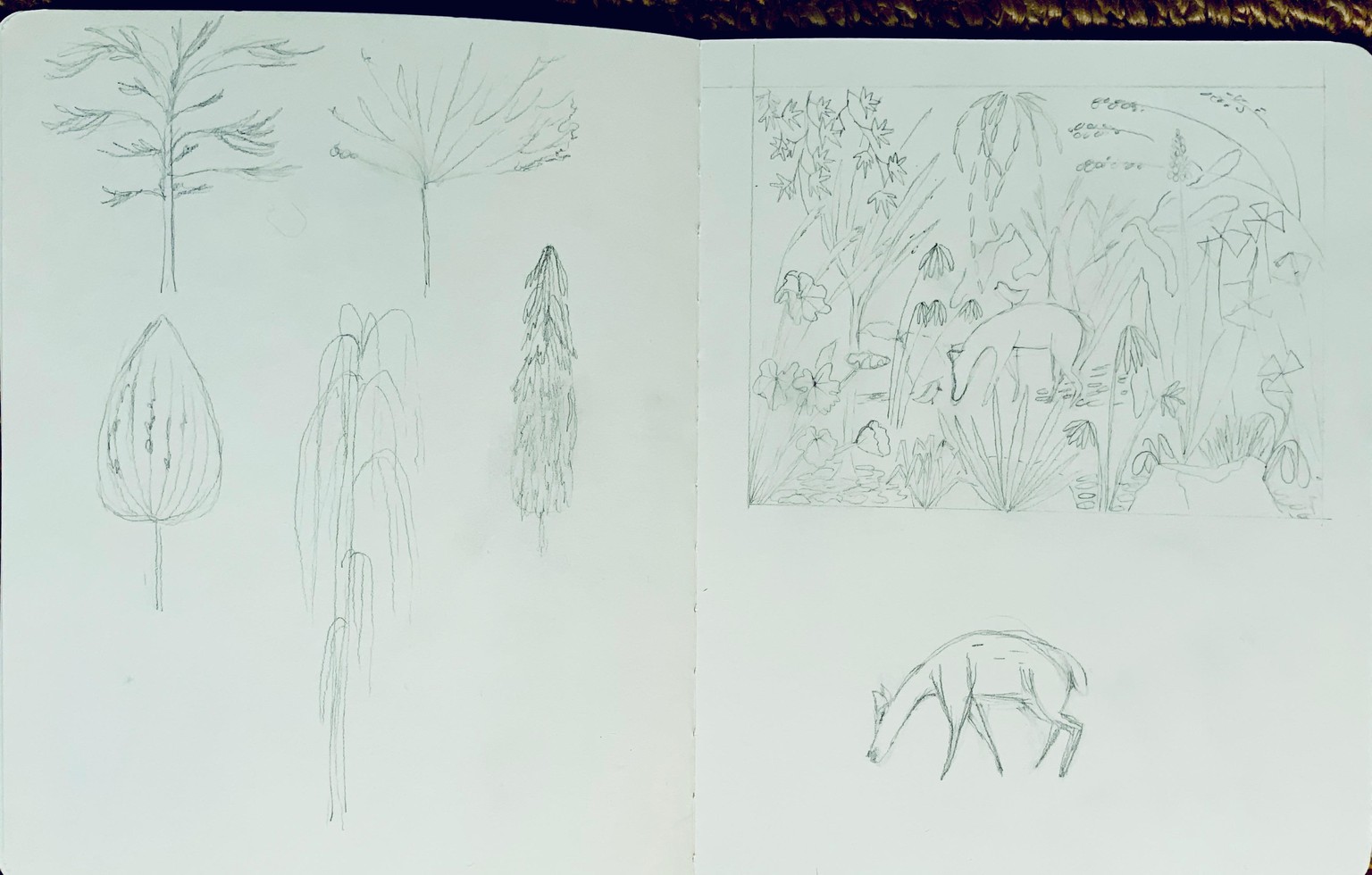 park drawing - image 1 - student project