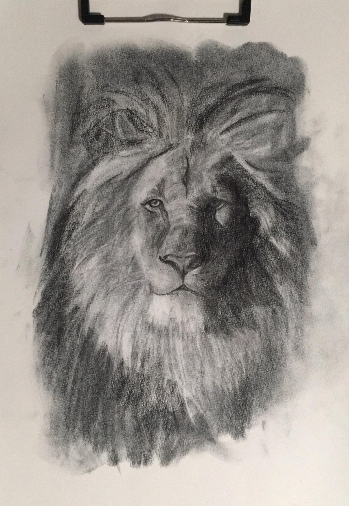 Charcoal Drawing Portraits x2 - image 2 - student project
