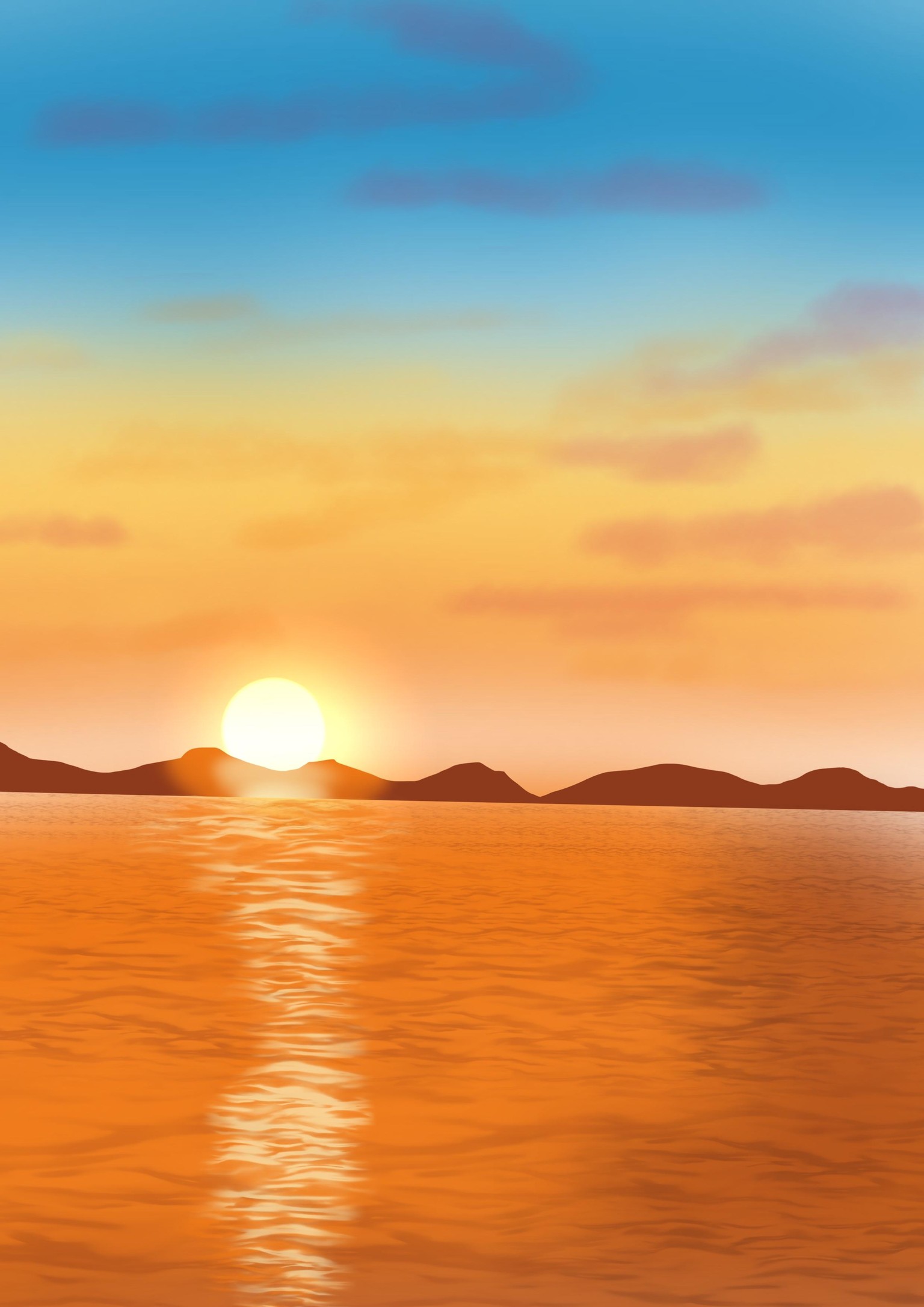Sunset - image 1 - student project