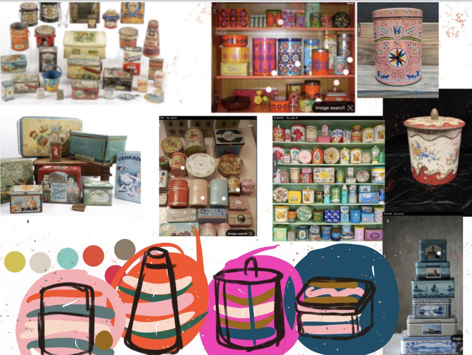 Vintage Tins & Radios - image 5 - student project