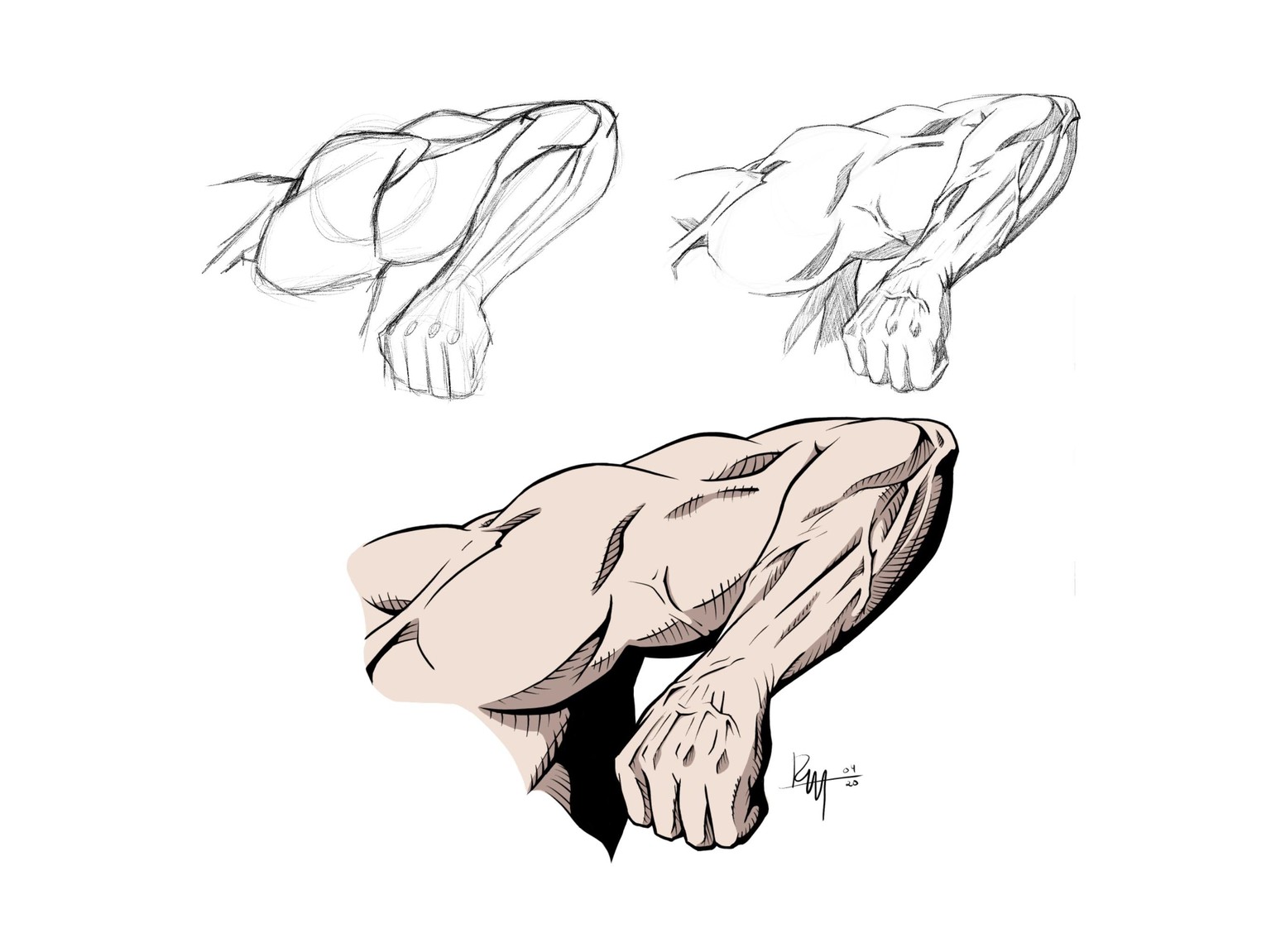 Dynamic Arm Poses - RM - 04/20 - image 1 - student project