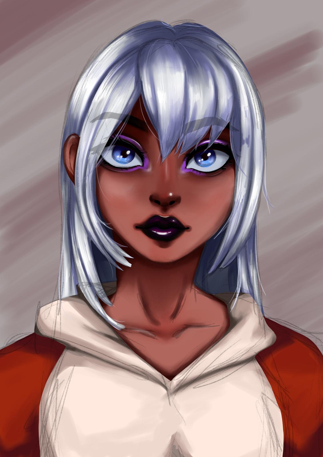Girl Drawing - image 2 - student project