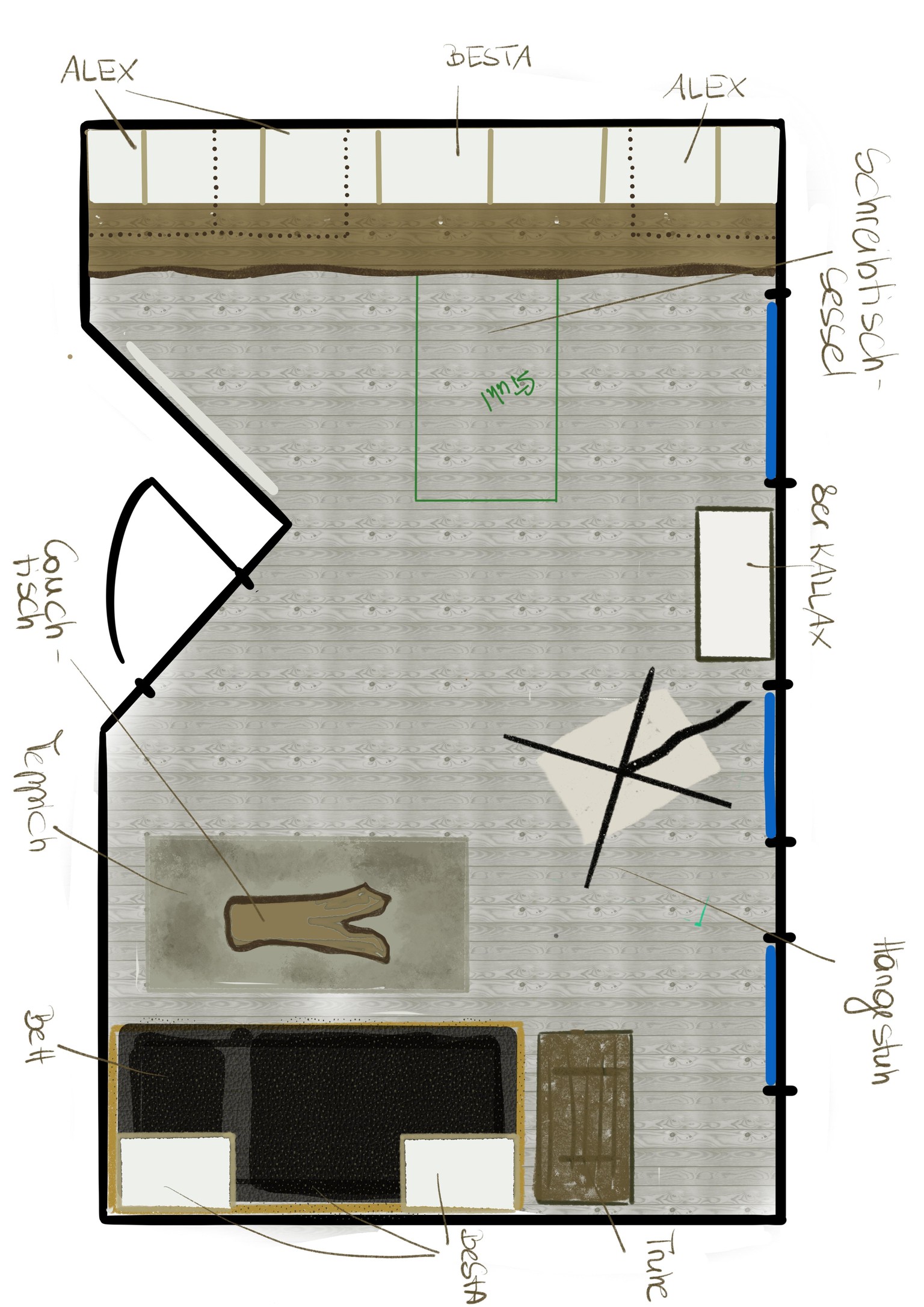 Room for creativity and relaxing - image 2 - student project